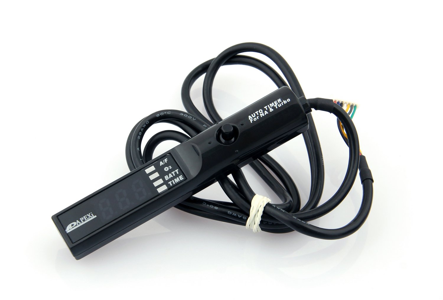 Artudatech Universal Apexi Auto Timer for NA & Turbo Engines - Black Pen Control with Blue Digital LED Display - Perfect for Performance Tuning & Racing Applications