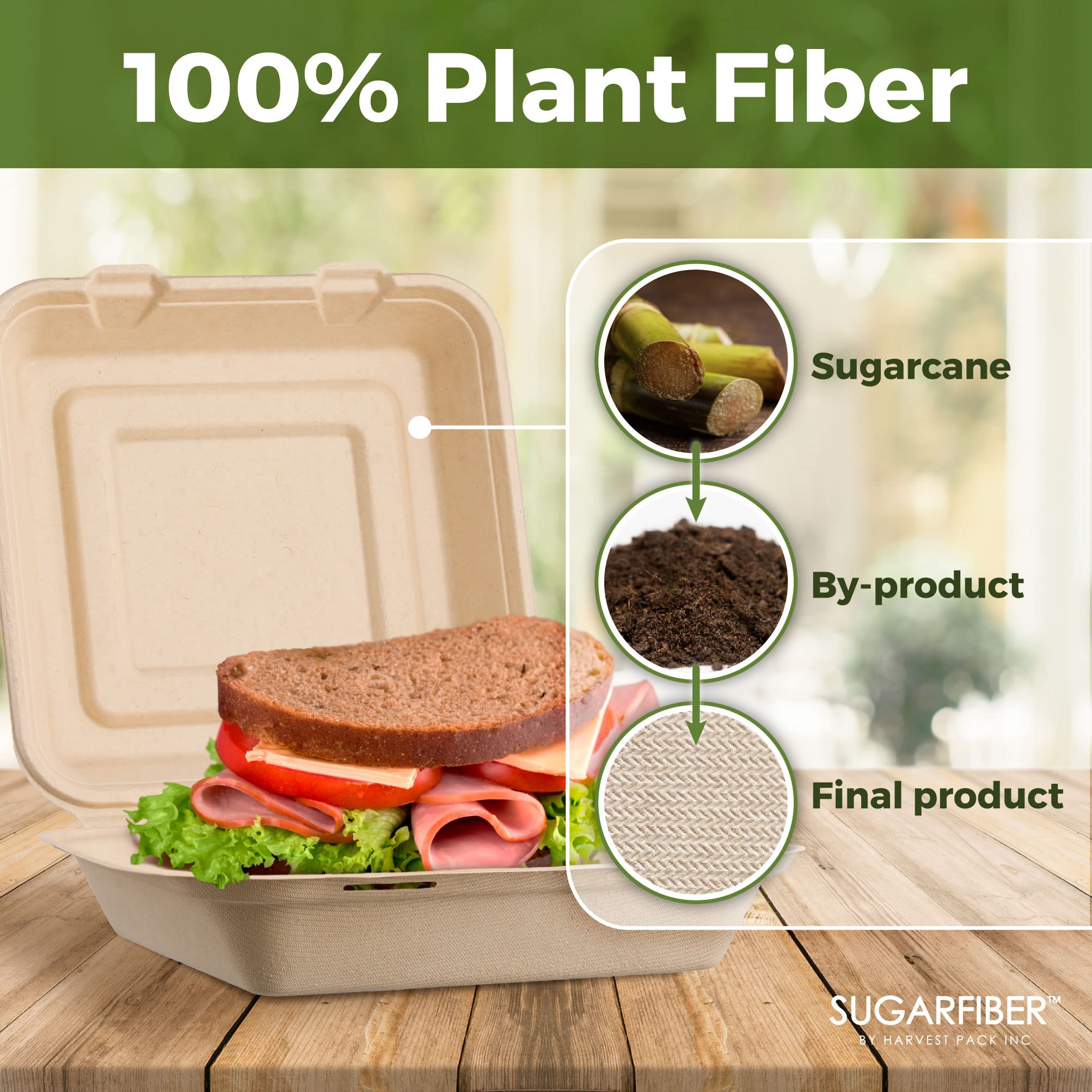 200-Pack Sugarfiber 10x10