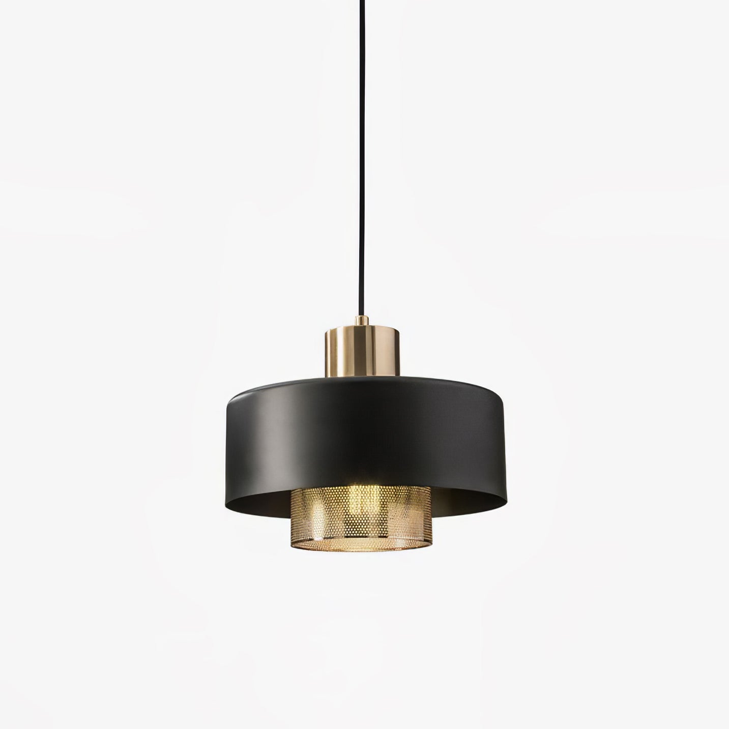 Bradbury Pendant Lamp - Modern Industrial Ceiling Light Fixture for Kitchen, Dining Room & Living Room | Dimmable Hanging Light with Edison Bulb