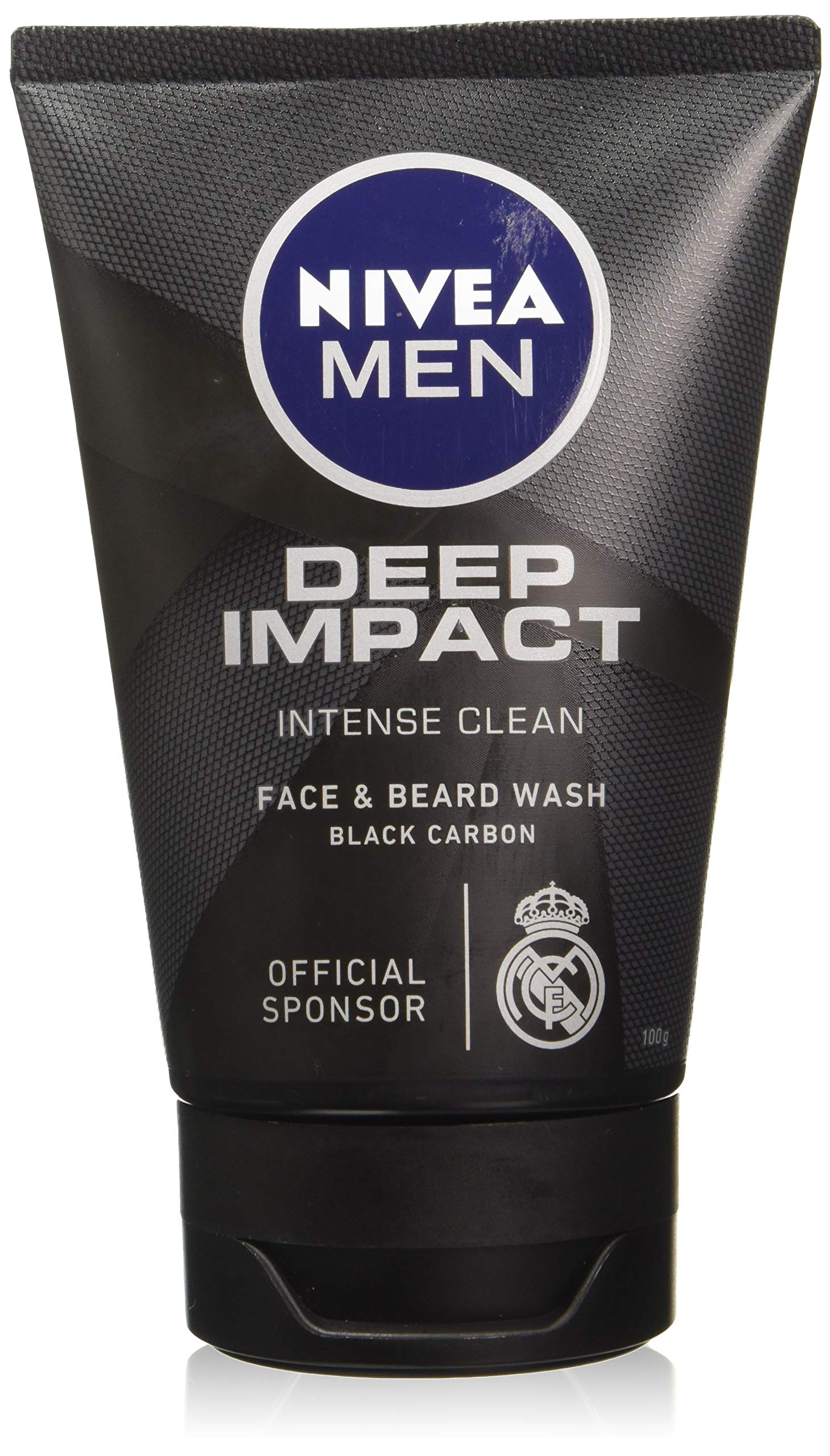 Nivea Milk Delights Moisturizing Honey Face Wash for Dry Skin - 100ml & Men's Deep Impact Intense Clean Face Wash - 100g | Gentle Daily Cleanser for Soft, Hydrated Skin & Deep Pore Cleansing