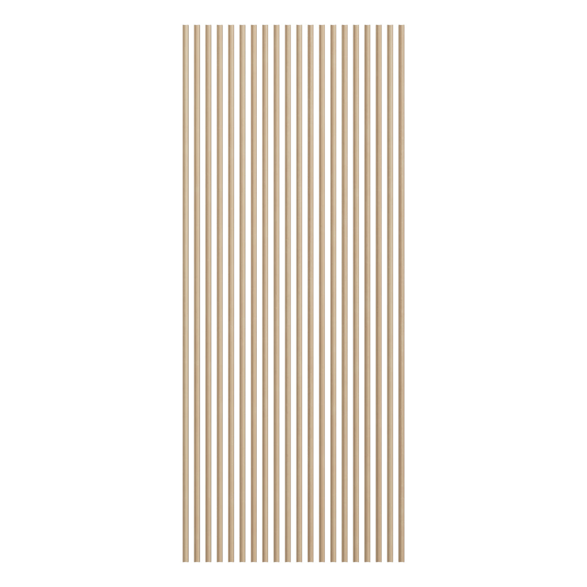 Premium Stain-Grade Hardwood Slats - Concave Design for Custom Furniture & DIY Projects - Perfect for Cabinets, Shelving, and Home Decor