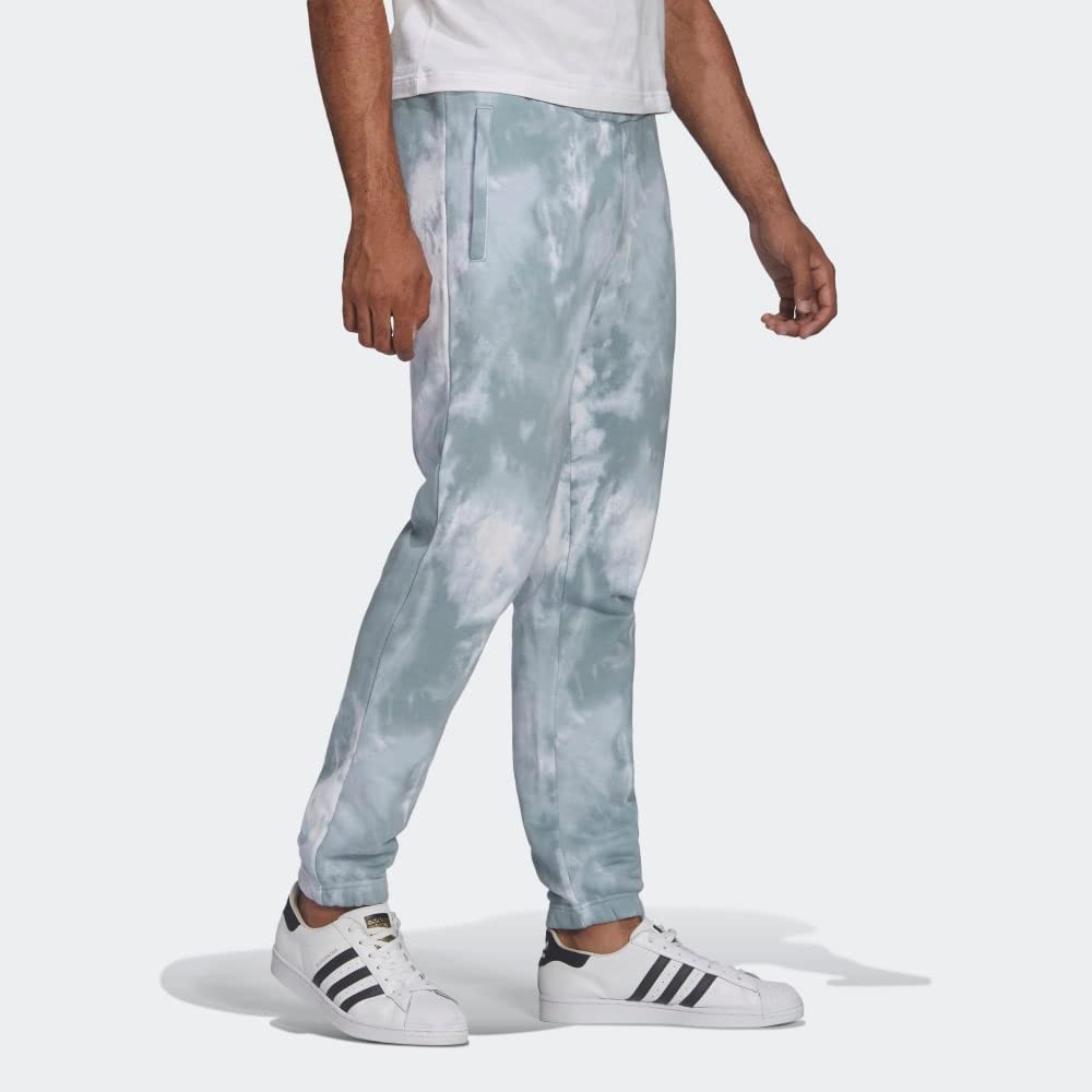 Adidas Originals Men's Adicolor Essentials Trefoil Tie-Dye Sweatpants | Casual Lounge Pants for Men | Perfect for Gym, Running & Streetwear Fashion