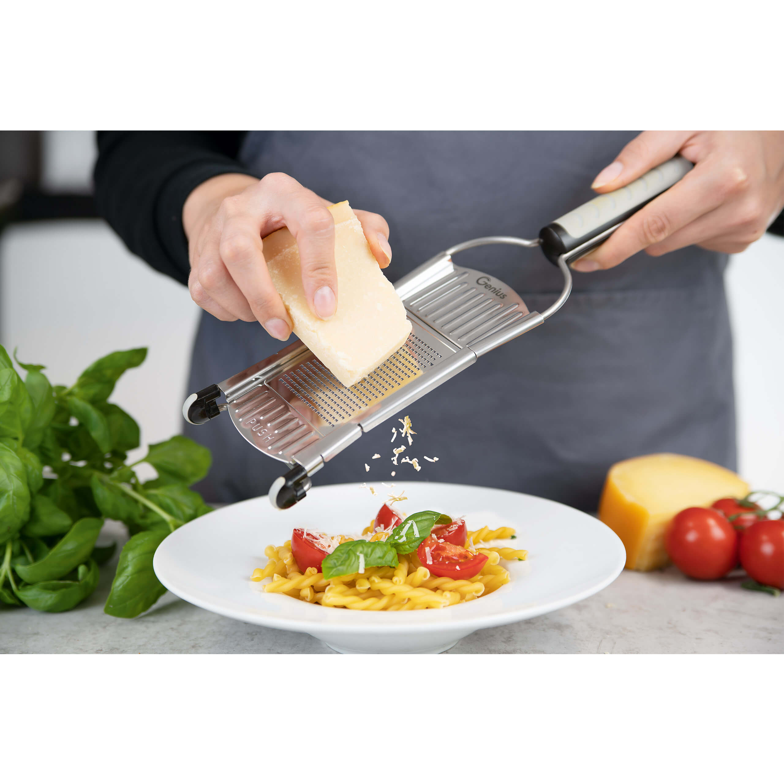 Nicer Dicer Speed 9-Piece Set - Quick & Easy Vegetable Chopper, Dicer, Slicer for Effortless Meal Prep - Perfect for Salads, Stir-Fries & Healthy Cooking