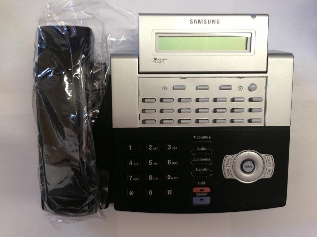 Refurbished ITP 5121 VOIP Business Phone with Power Supply - Reliable Office Communication Solution for Small Businesses & Call Centers