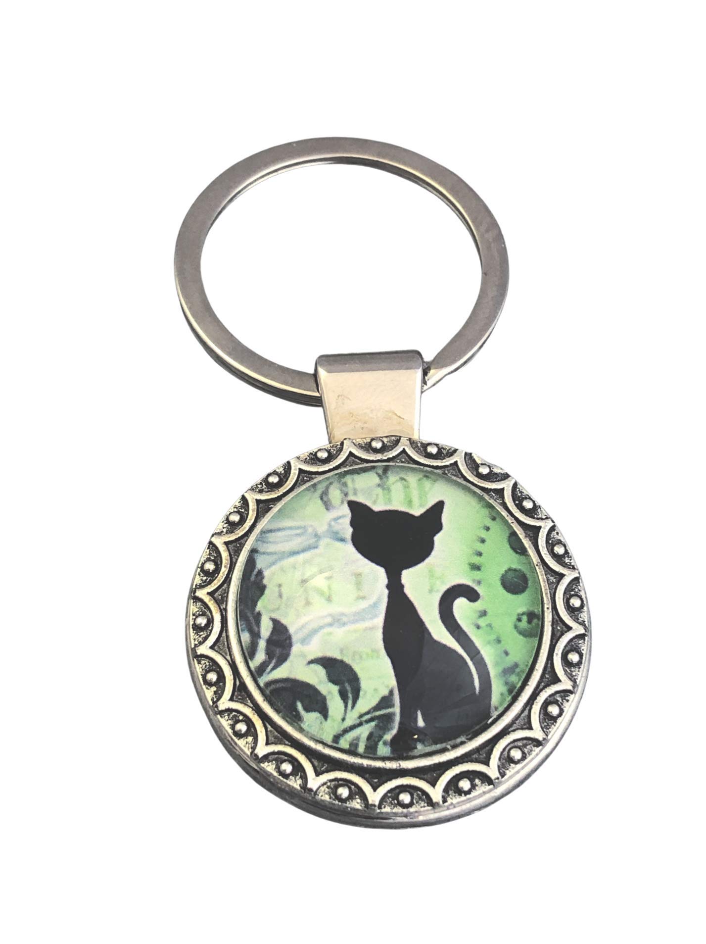 Stylish Cat Keychain for Women - Cute Handbag Charm Accessory - Perfect for Purse, Backpack & Keyring Gifts