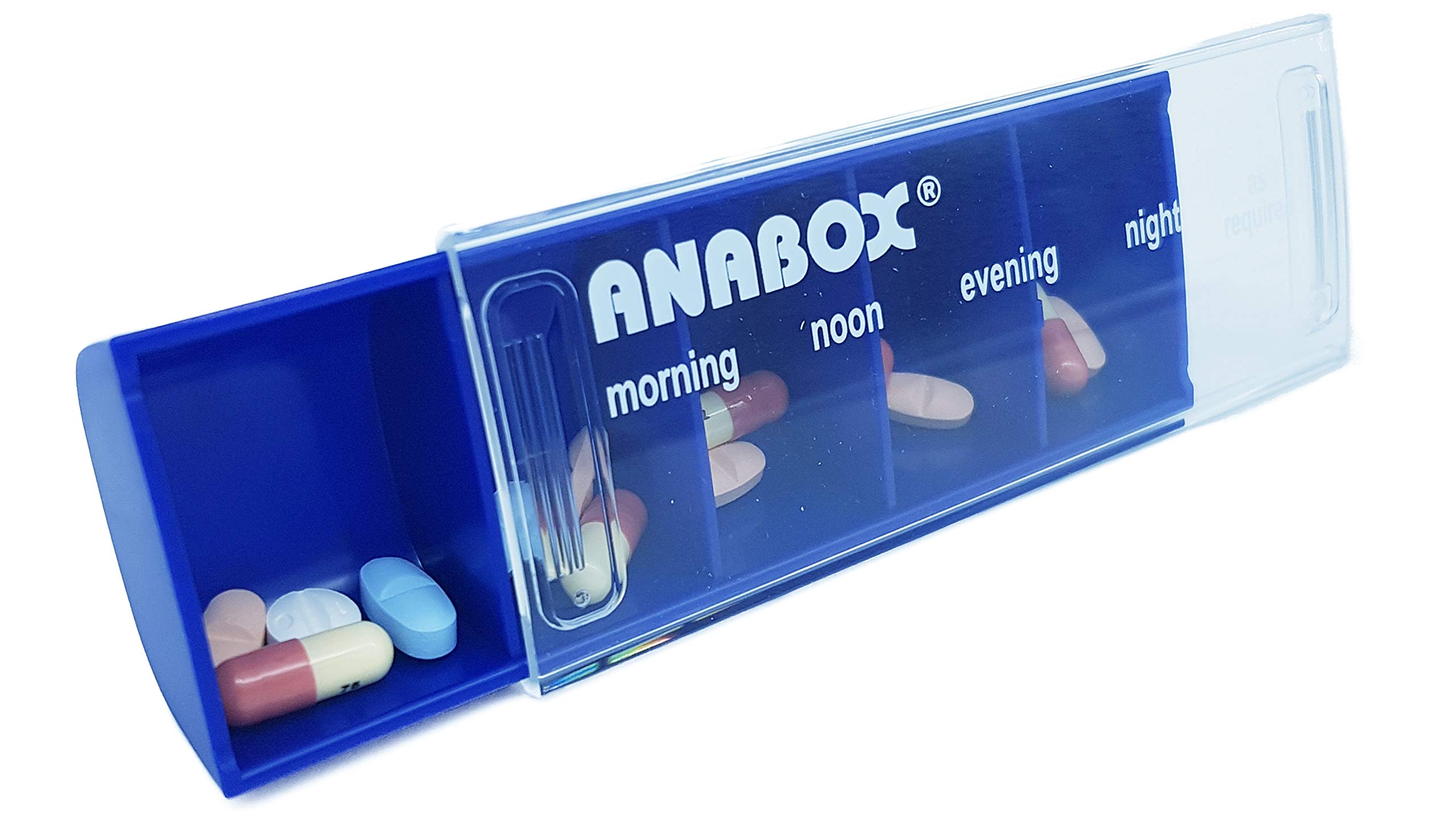 CINIBOX Premium Daily Storage Box - Dark Blue | Organizer for Home, Office & Travel | Compact & Durable Plastic Container for Jewelry, Stationery & Small Items