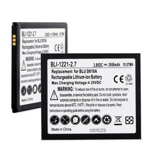 Blu Blt D610 D610A 3.8V 2650mAh Lithium Ion Replacement Battery for Cordless Tools - Power Drills, Electric Screwdrivers, DIY Projects