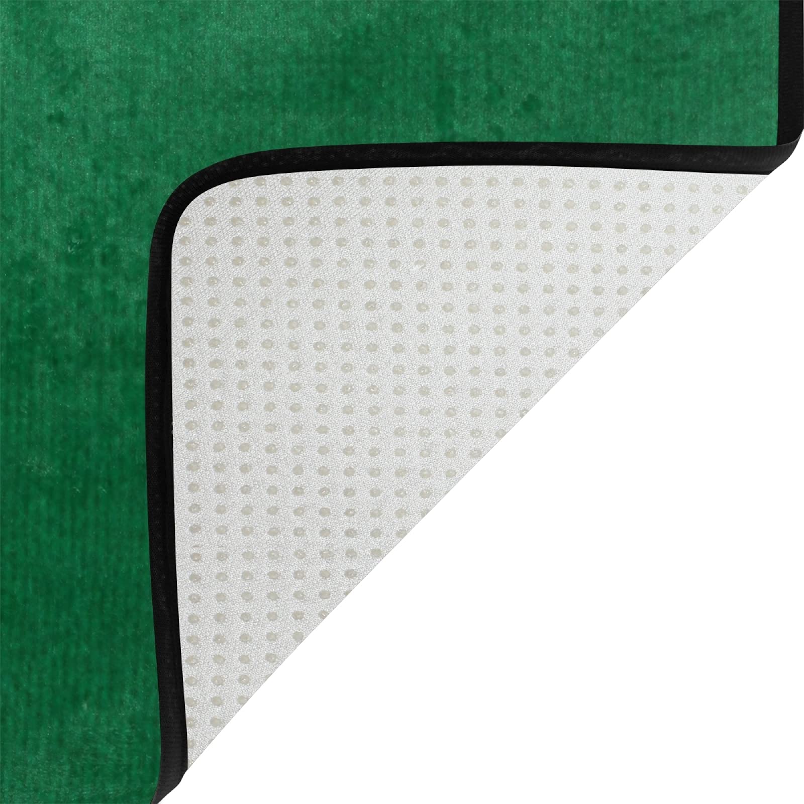 ALAZA American Billiards Pool Table Area Rug - 7' x 5' Green Felt Design Rug for Living Room, Bedroom, Game Room - Perfect for Billiards Enthusiasts & Home Decor