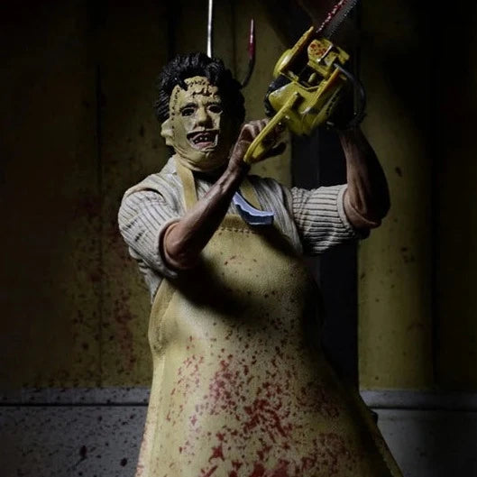 NECA Ultimate Leatherface Figure - Texas Chainsaw Massacre Collectible Action Figure for Horror Fans & Movie Enthusiasts - Perfect for Display, Halloween Decor, and Horror Memorabilia Collections