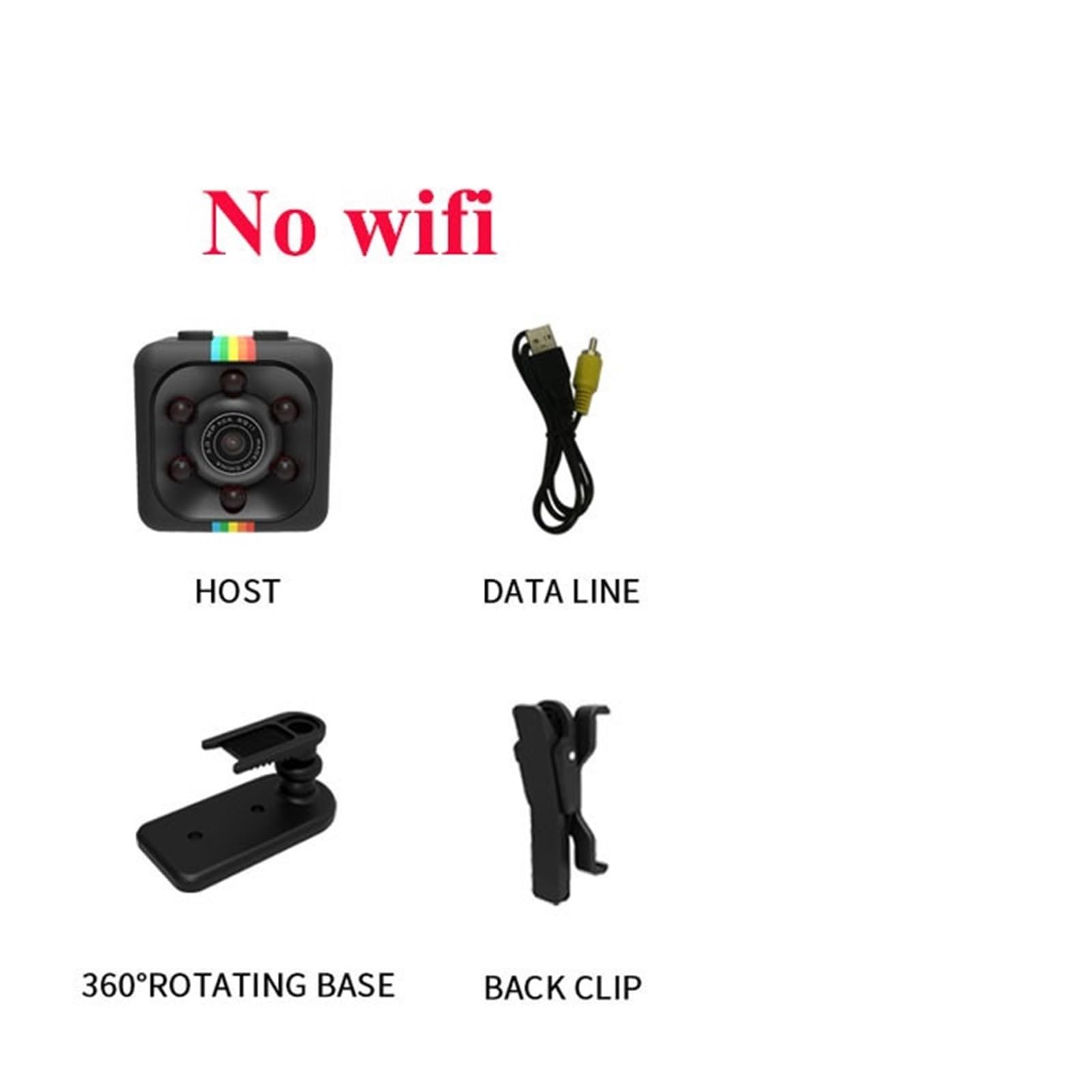 SQ11 Mini Action Camera - 1080P HD Video Recorder with Motion Sensor, Remote Control & Secret Audio Recording - Perfect for Outdoor Adventures, Sports, and Covert Surveillance (Camera Only, No WiFi)
