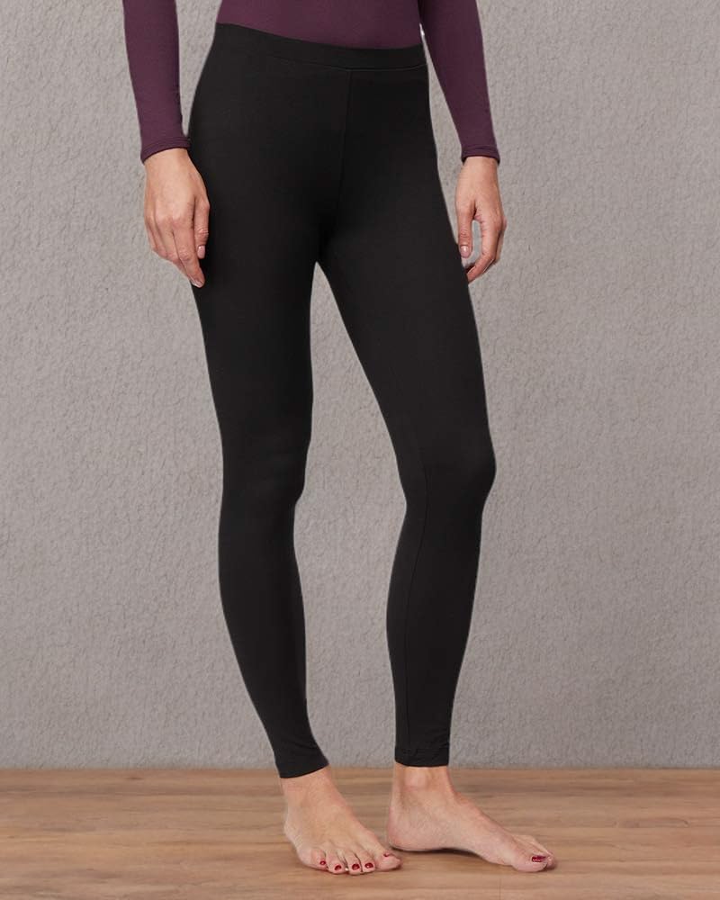 32 Degrees Heat Women's Lightweight Thermal Base Layer Legging Pants for Cold Weather, Running, Yoga & Outdoor Activities