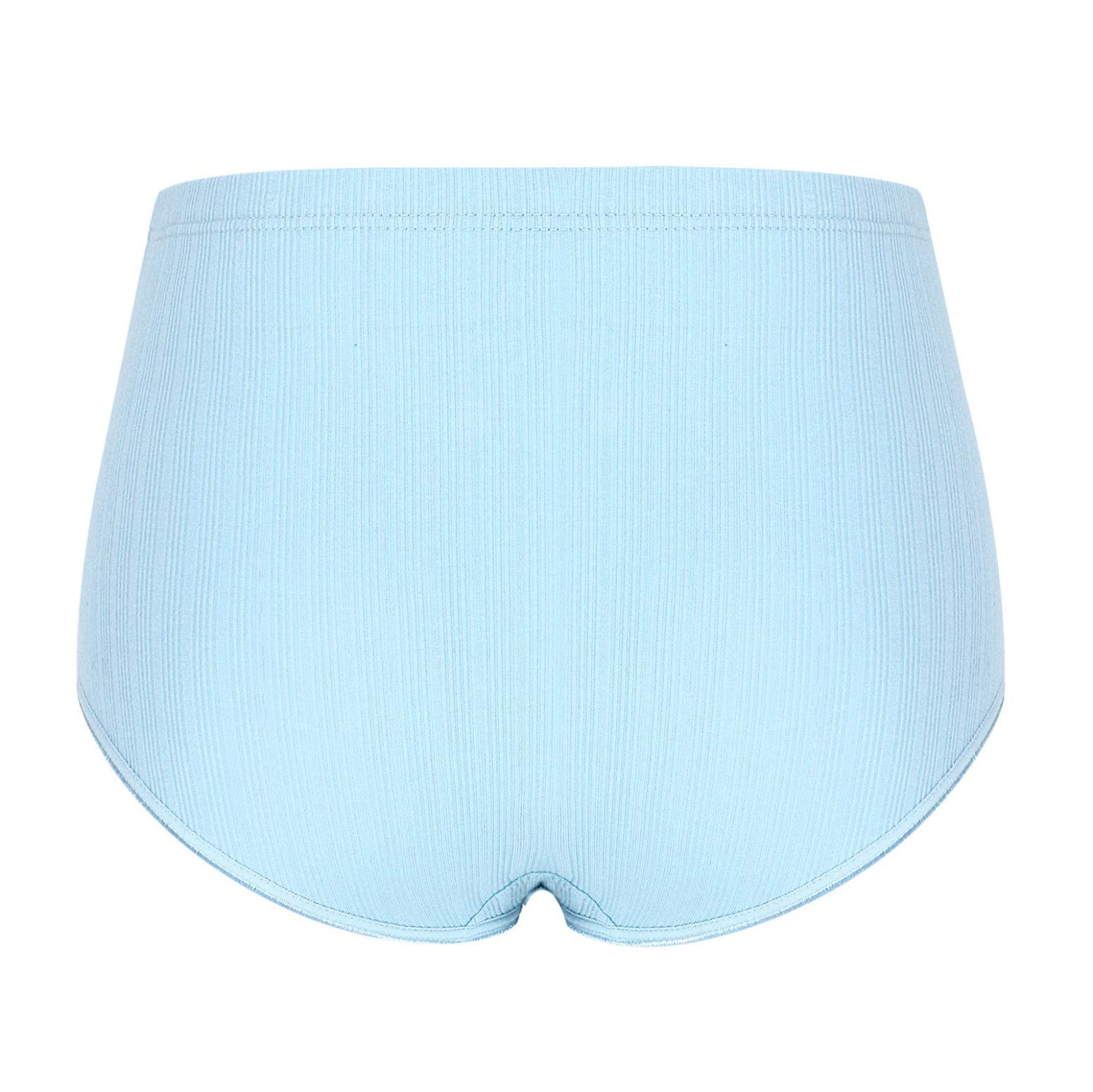 Yeahdor Women's Maternity Cotton Underwear - High Waist Adjustable Pregnancy Panties, Breathable & Comfortable for Expecting Mothers - Perfect for Daily Wear, Work & Sleep During Pregnancy