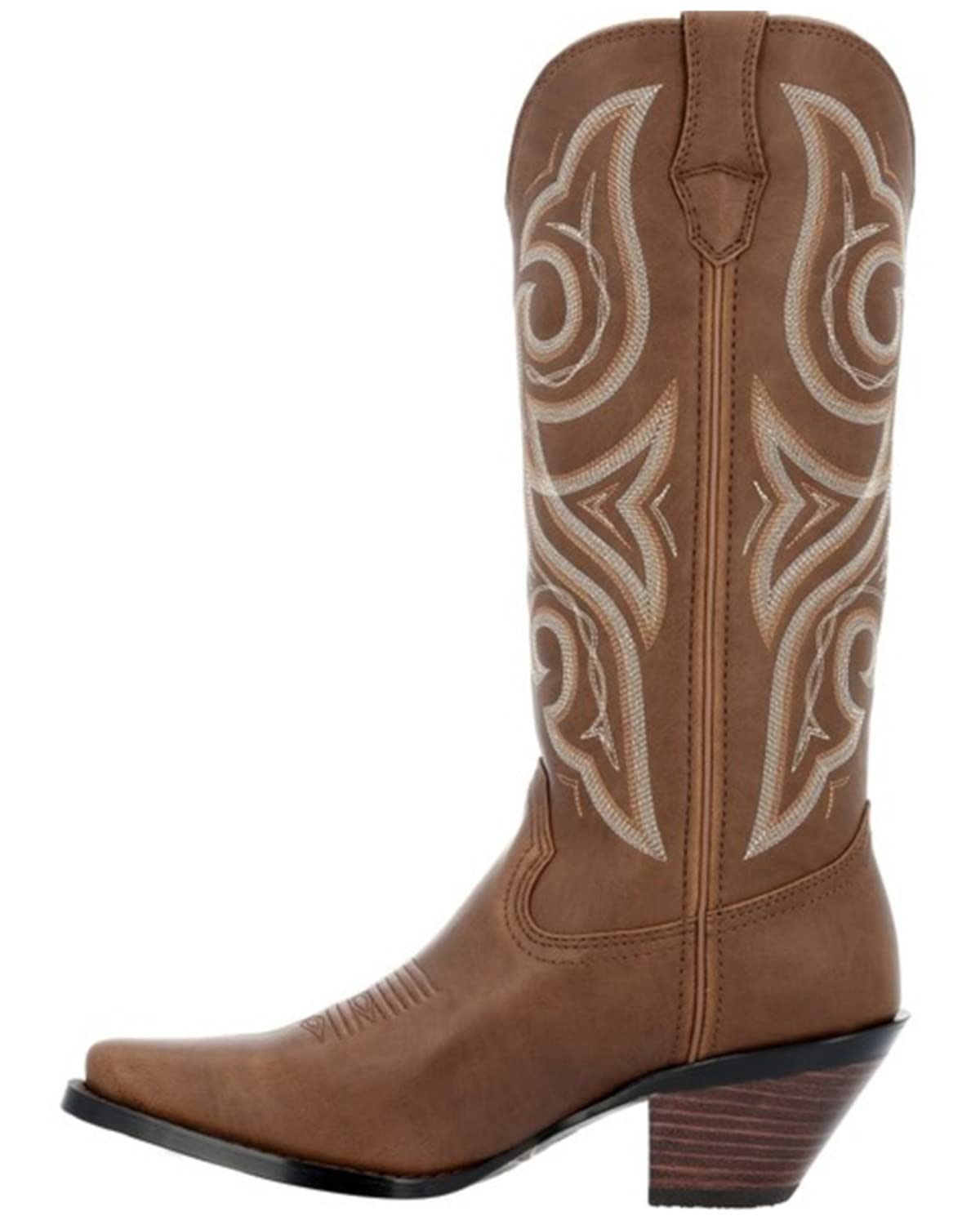 Durango Crush Women's Western Boots - Milk Chocolate Leather, Size 8.5 Medium - Perfect for Country Dancing, Rodeos & Western Fashion