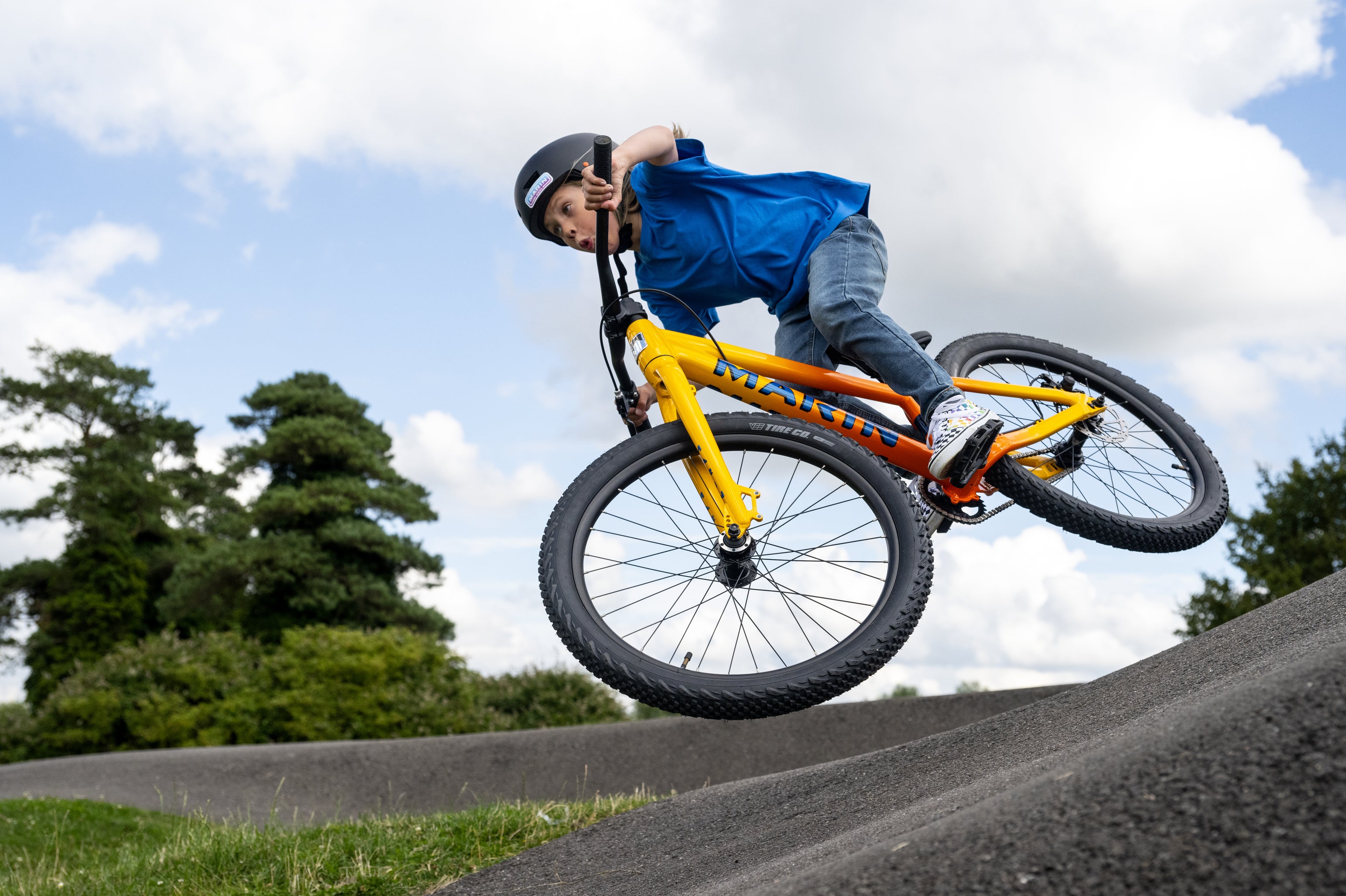 Marin Alcatraz 24 Kids Dirt Jump Bike - Lightweight Aluminum Frame BMX Style Bicycle for Boys & Girls - Perfect for Off-Road Trails, Jumps & Stunt Riding