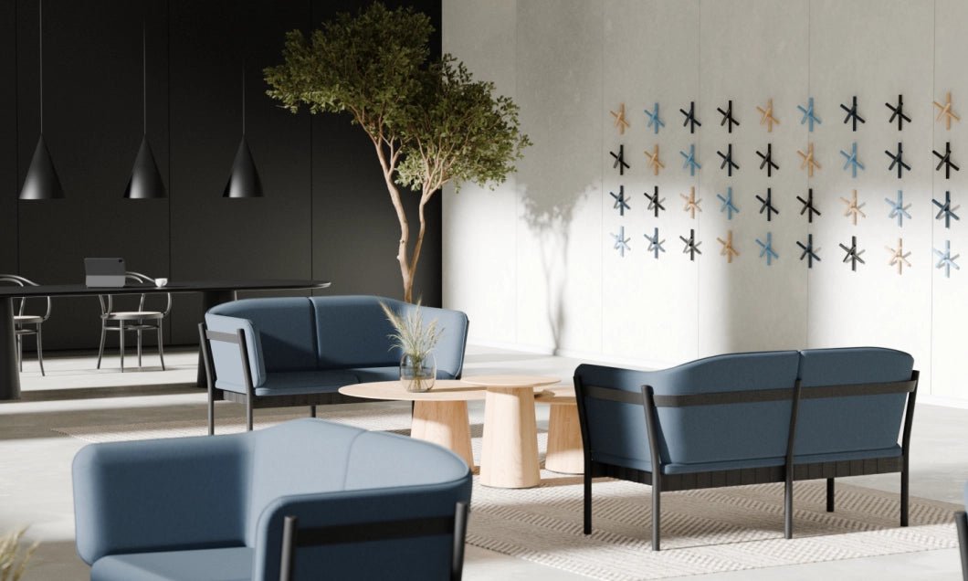 Stylish Ton Bentwood Two-Seat Sofa with Dowel Design - Perfect for Living Rooms, Offices & Small Spaces