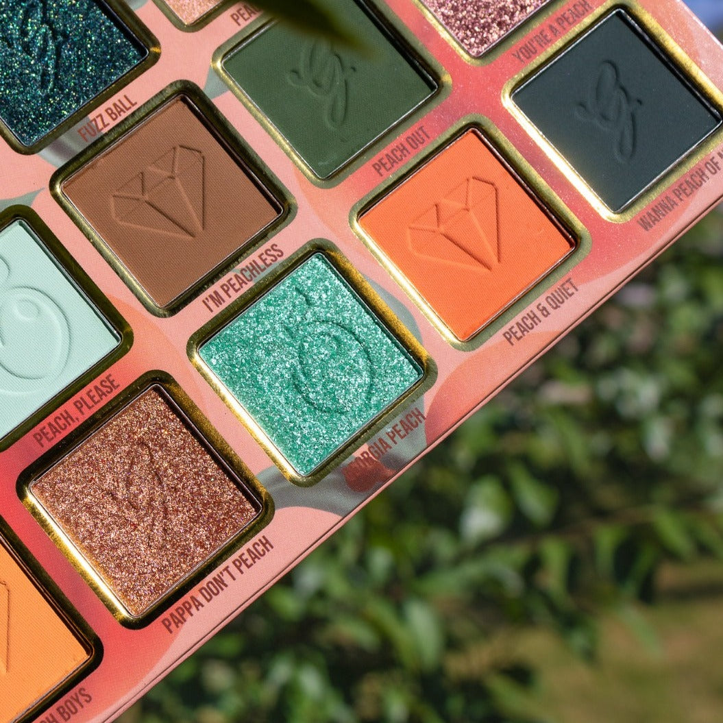 Peach Perfect Eyeshadow Palette - 12 Highly Pigmented Matte & Shimmer Shades for Day & Night Makeup Looks | Vegan & Cruelty-Free