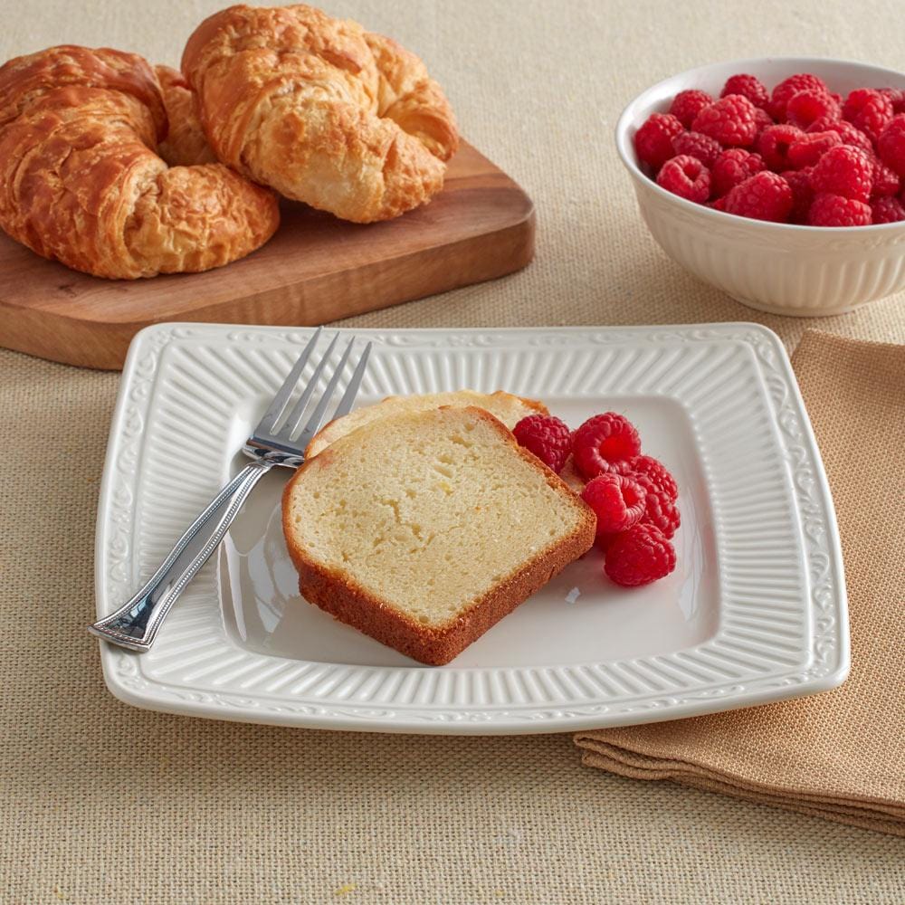 Italian Countryside® Square Brunch Plate - Elegant Ceramic Dinnerware Set for Breakfast, Lunch & Entertaining - Perfect for Dining, Parties & Home Decor