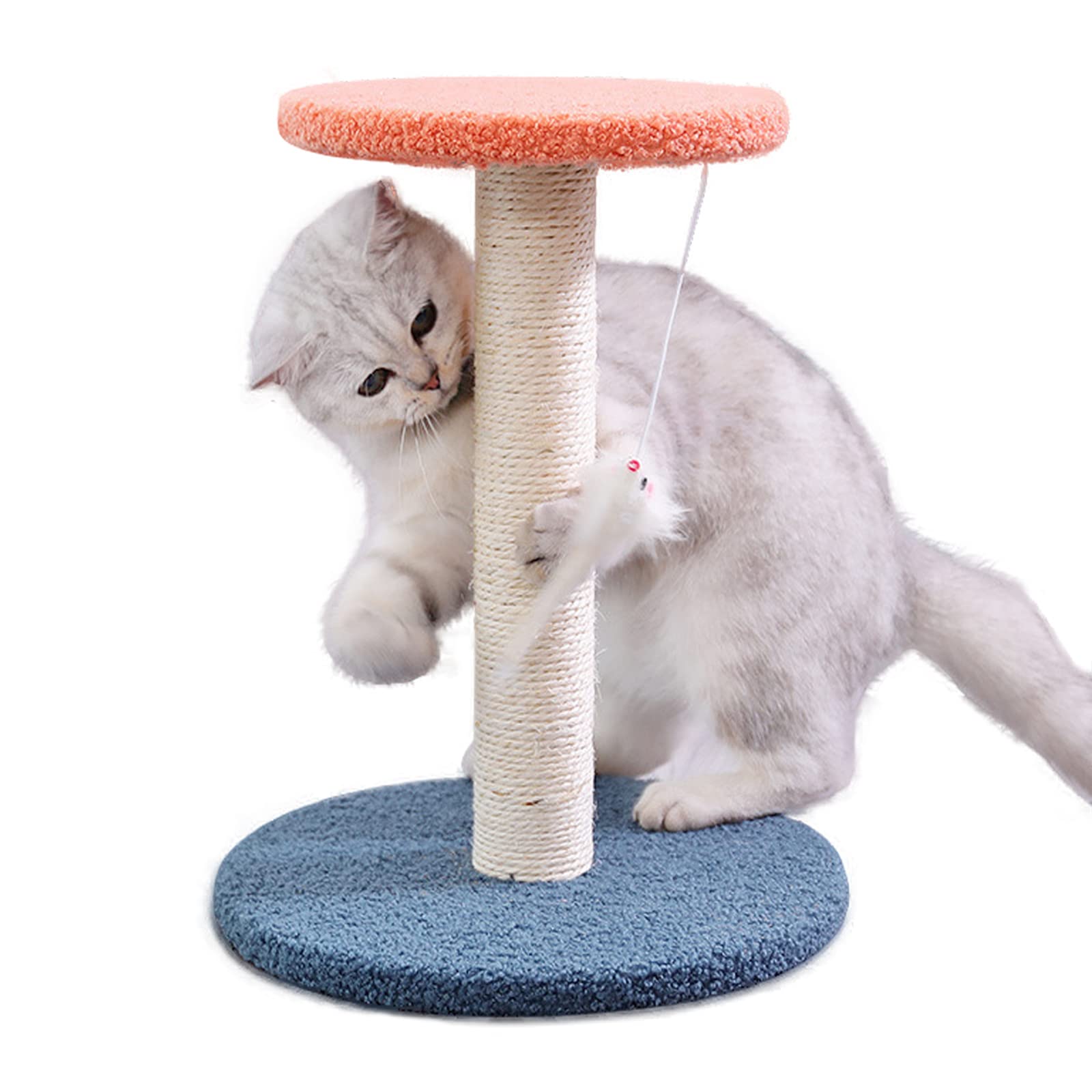 Premium Cat Scratching Post for Indoor Cats - 11.8