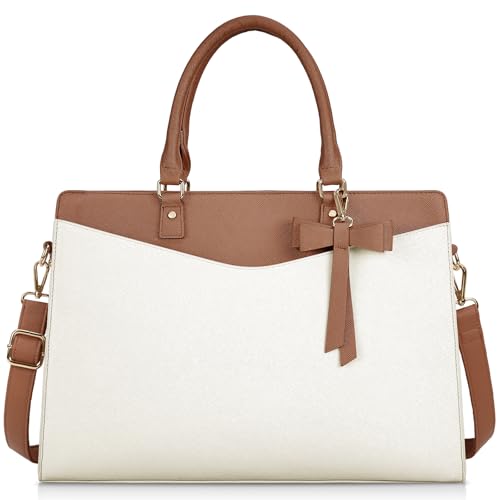 Beige and Dark Brown