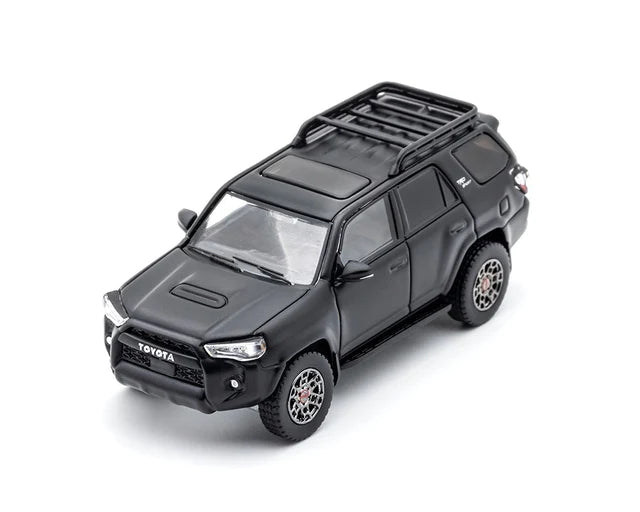 2022 Toyota 4Runner TRD Pro 1:64 Scale Diecast Model Car - Matte Black Finish | Collectible Toy for Car Enthusiasts & Perfect Gift for Kids