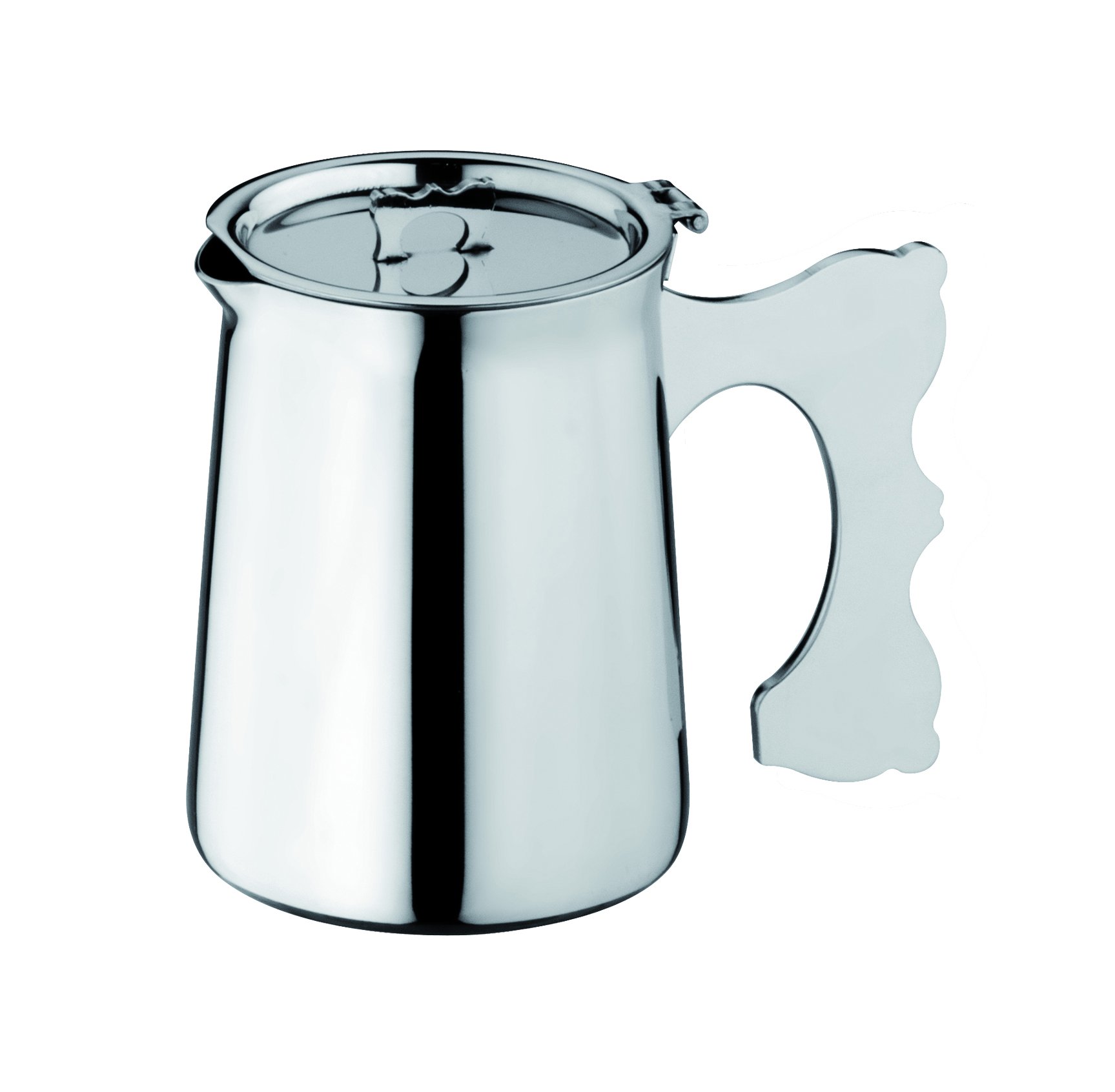 Mepra Dolce Vita Coffee Pot - 37 Cubic Liter Stainless Steel Stovetop Espresso Maker for Home & Office Use | Perfect for Italian Coffee Lovers