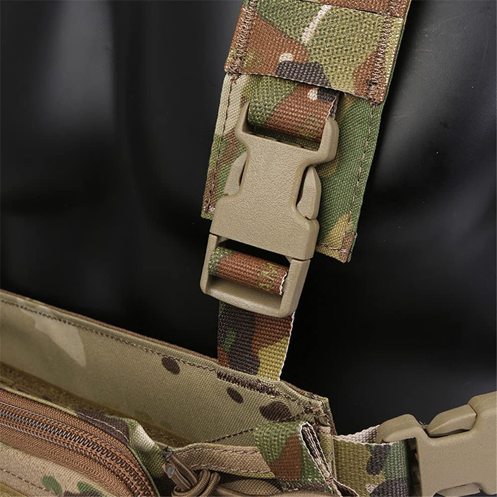 EmersonGear D3CR Micro Chest Vest - Compact Tactical Vest for Men & Women | Compatible with Chest Straps, Tactical Backpacks & Vests | Perfect for Airsoft, Hunting & Outdoor Adventures