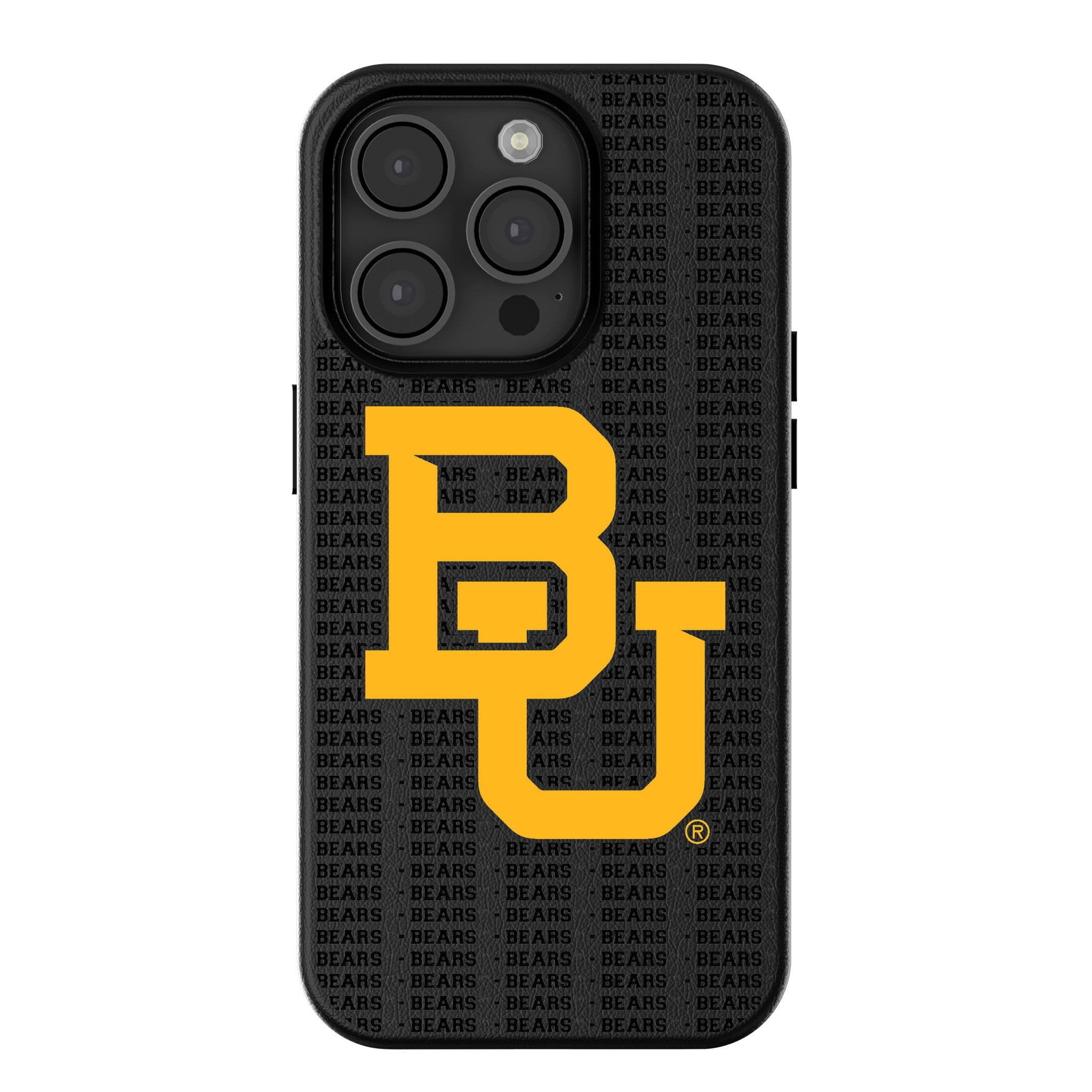 Baylor University Bears MagSafe Compatible iPhone Case - Durable Text Backdrop Design for Apple iPhone 13/14/15 Pro Max - Perfect for Game Day, School Spirit & Fan Gifts