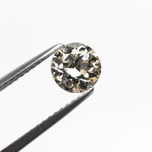 0.80 Carat Antique Champagne Old European Cut Diamond Ring - Vintage Style Engagement Jewelry for Weddings & Anniversaries