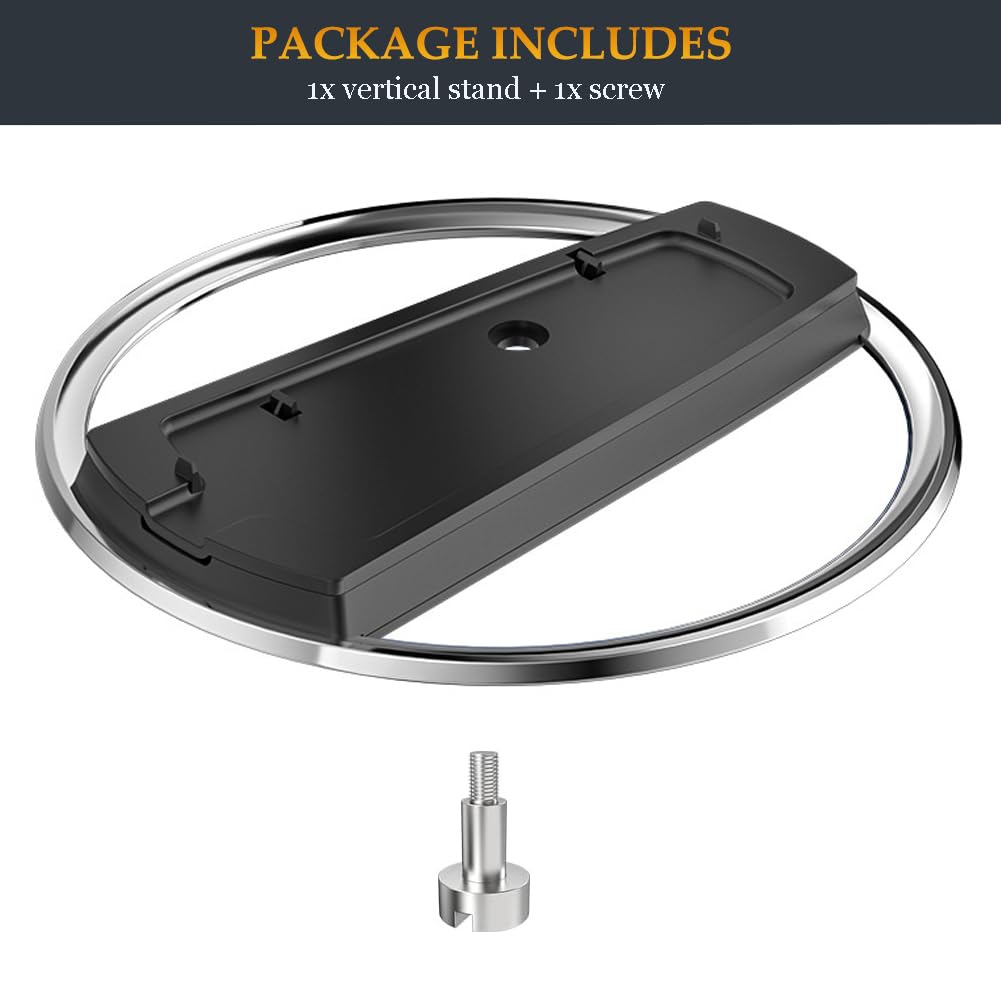 PS5 Slim Stand - Official OEM Vertical Base for PlayStation 5 & PS5 Slim (CFI-1000/2000) | Solid Black Console Stand | Perfect for Gaming Setup & Display