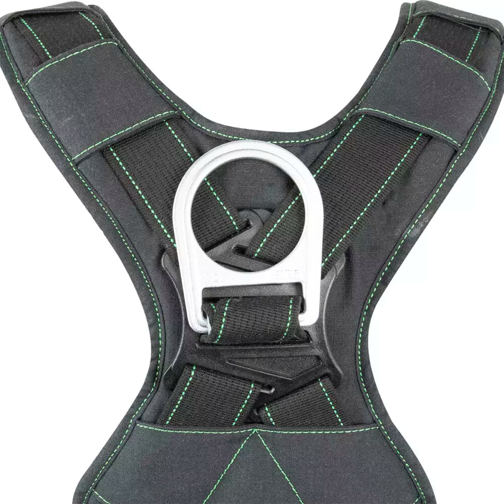 Arc Flash Full Body Harness with 1D Rating, MB Chest & TB Legs - OSHA Compliant Safety Gear for Electrical Workers & Industrial Use