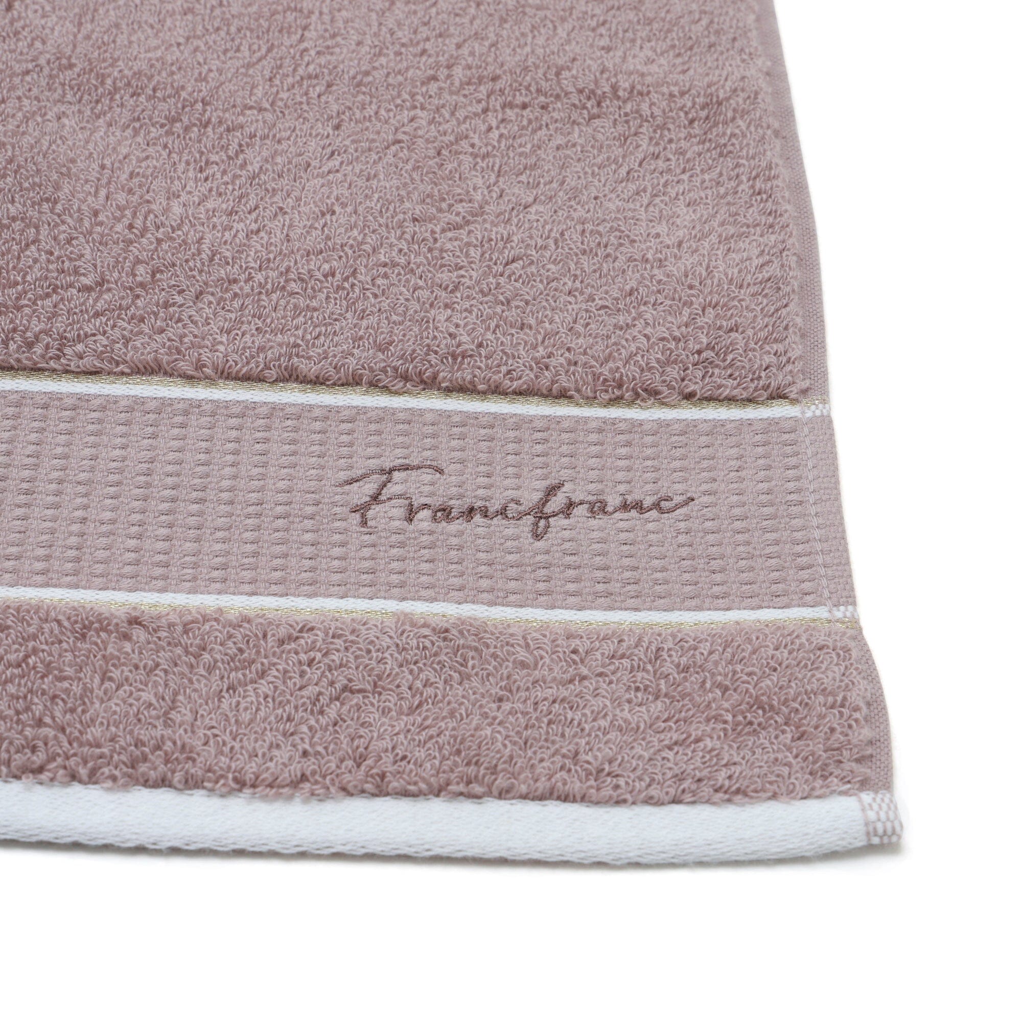 Premium Brown Logo Face Towel - Soft & Absorbent for Gym, Travel & Home Use