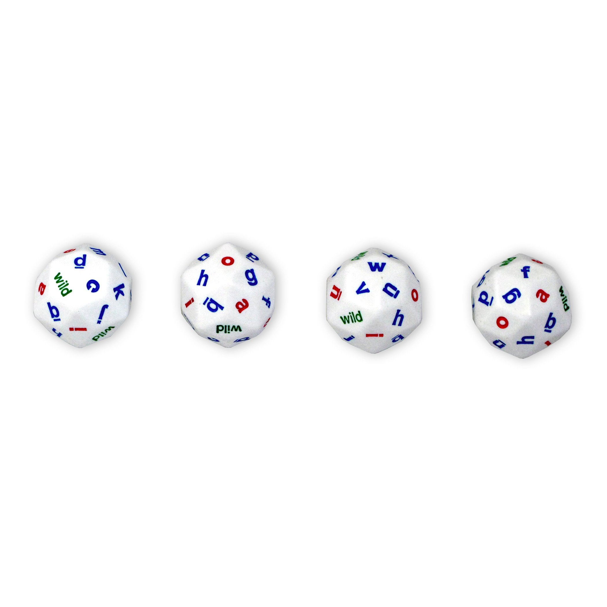 Koplow Games Alphabet Dice Set for Language Arts Learning - Perfect for Classroom, Homeschooling & Educational Games