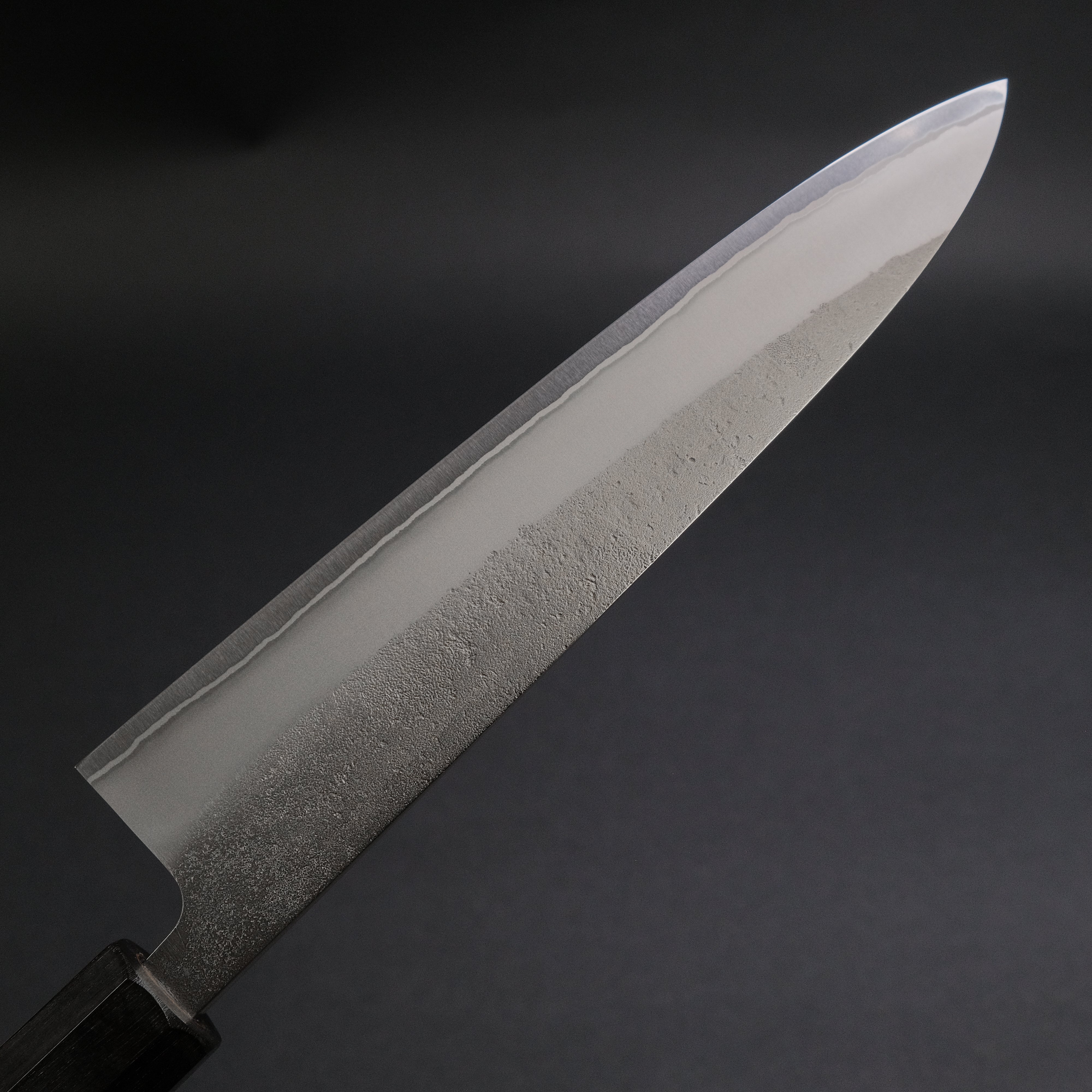 Yoshikane White #2 Nashiji Gyuto 210mm Japanese Chef Knife with Enju Wood Handle - Perfect for Sushi, Meat Cutting & Professional Kitchen Use