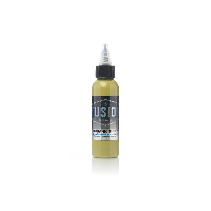 Organic Green Fusion Ink - 1oz Bottle for Calligraphy, Art & DIY Projects - Eco-Friendly & Vibrant Color