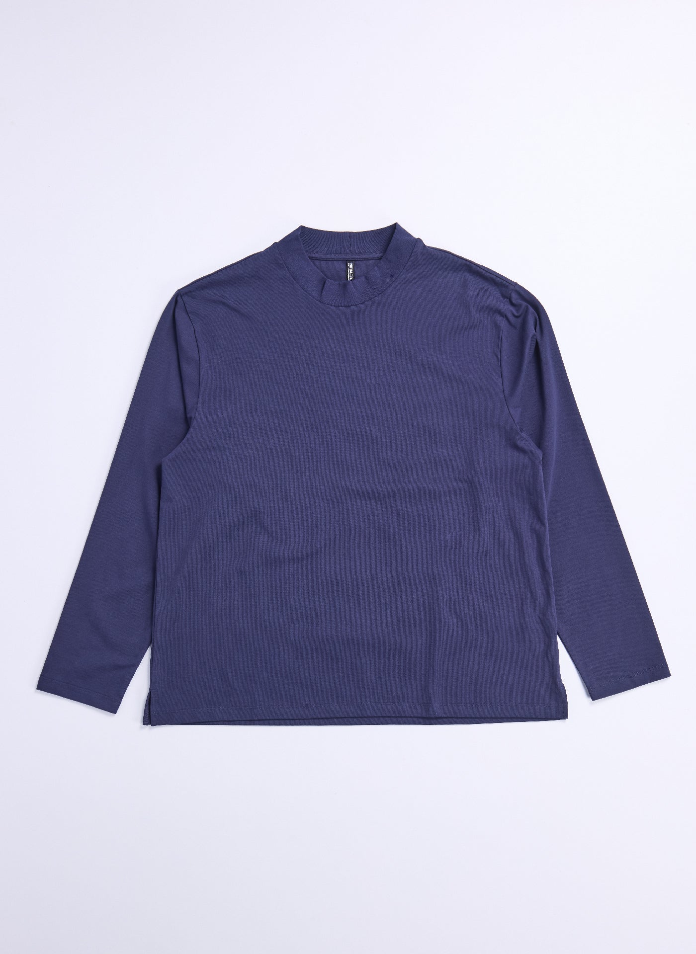 Premium Mercerized Cotton Mock Neck T-Shirt (T 05) - Soft Breathable Fabric for Casual Wear, Layering & Everyday Comfort