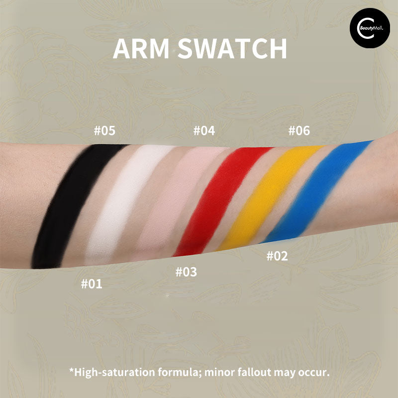 ANYCOCO Ukiyo e Floral Matte Single Eyeshadow - Highly Pigmented, Long-Lasting, Vegan & Cruelty-Free Eyeshadow for Everyday Makeup & Special Occasions