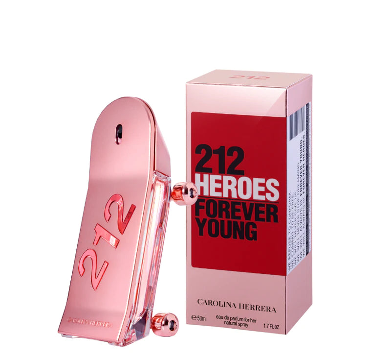212 Heroes Forever Young 1.7 oz Eau de Parfum for Women - Floral Fruity Perfume for Day & Night Wear, Date Nights & Special Occasions