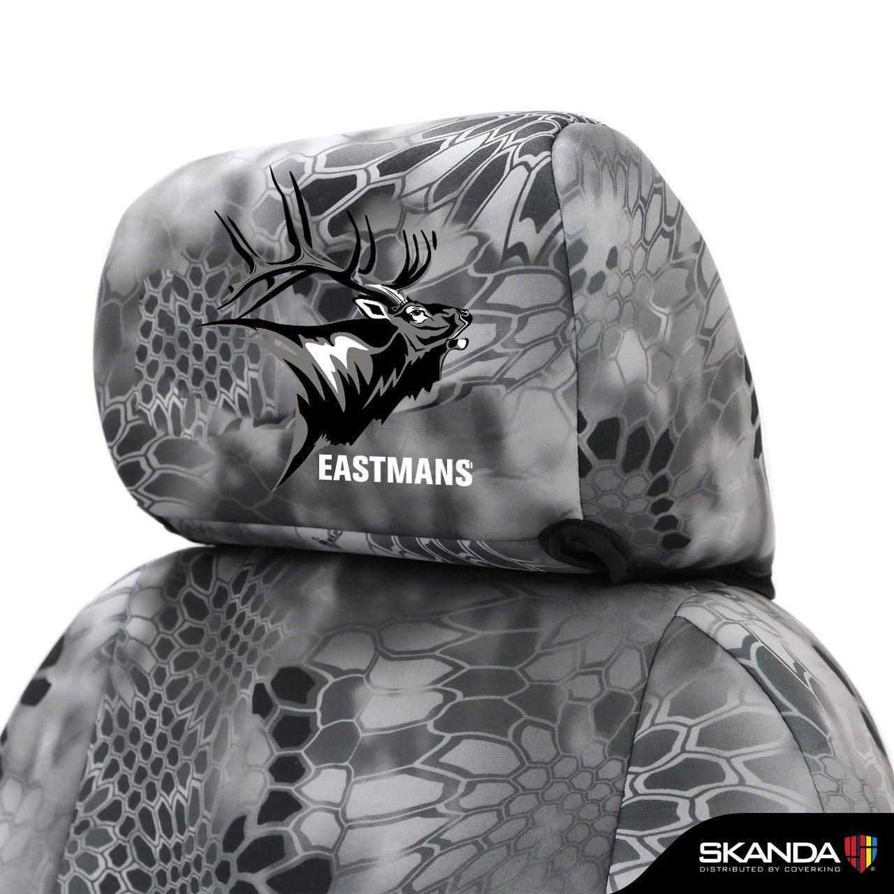 Eastman's Logo Neosupreme Solid Kryptek Custom Seat Cover - Waterproof & Durable Car Seat Protector for Trucks, SUVs, Jeeps - Perfect for Off-Roading, Camping & Outdoor Adventures