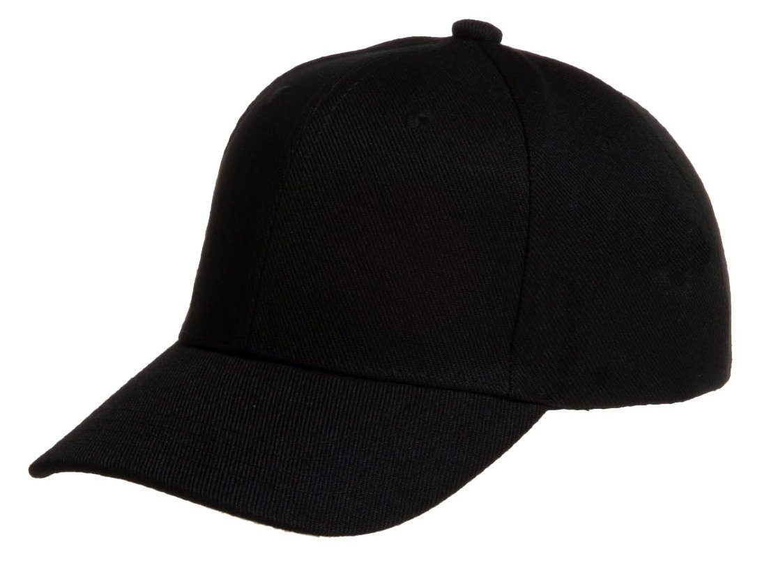 Classic Plain Baseball Cap - Adjustable Velcro Strap Unisex Hat for Men & Women | Perfect for Outdoor Sports, Casual Wear & Sun Protection