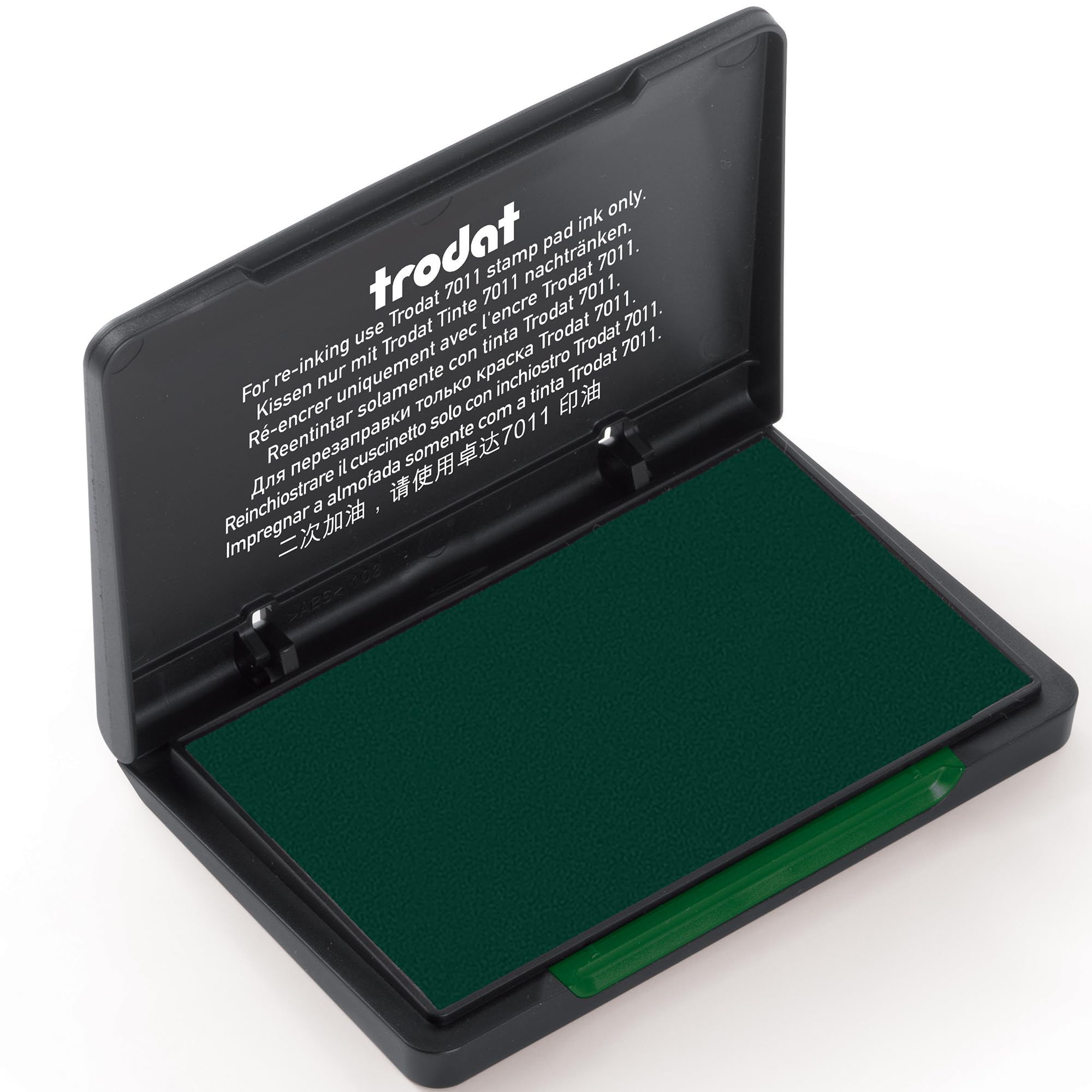 Trodat 9051 Green Ink Pad for Business Stamps - Self-Inking Stamp Refill, High-Quality Dye Ink, Long-Lasting - Perfect for Office, Legal Documents & Notary Use