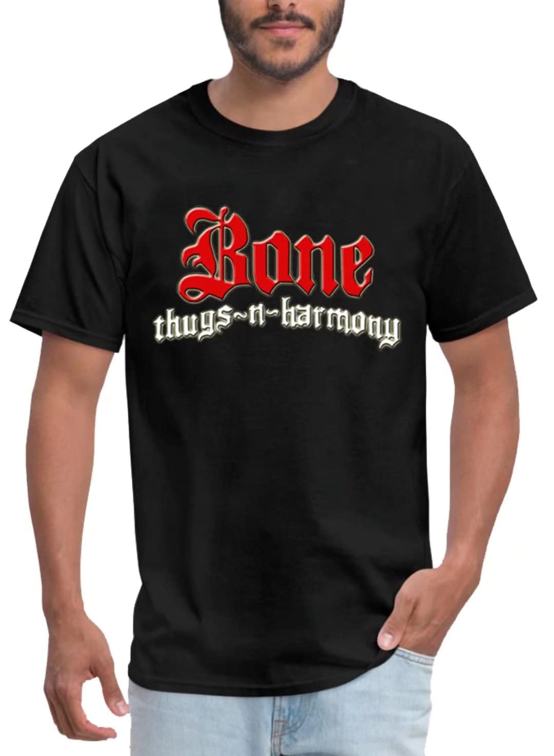 Bone Thugs-N-Harmony Graphic T-Shirt for Men - Stylish Workout & Gym Top - Perfect for Casual Wear, Street Fashion & Hip-Hop Fans