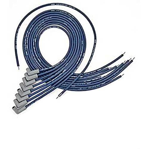Moroso 73812 Universal Ultra 40 Spark Plug Wire Set - Straight Plug Ends, High Performance Red Wires for Cars, Trucks & Motorcycles - Perfect for Racing, Off-Road & Engine Upgrades