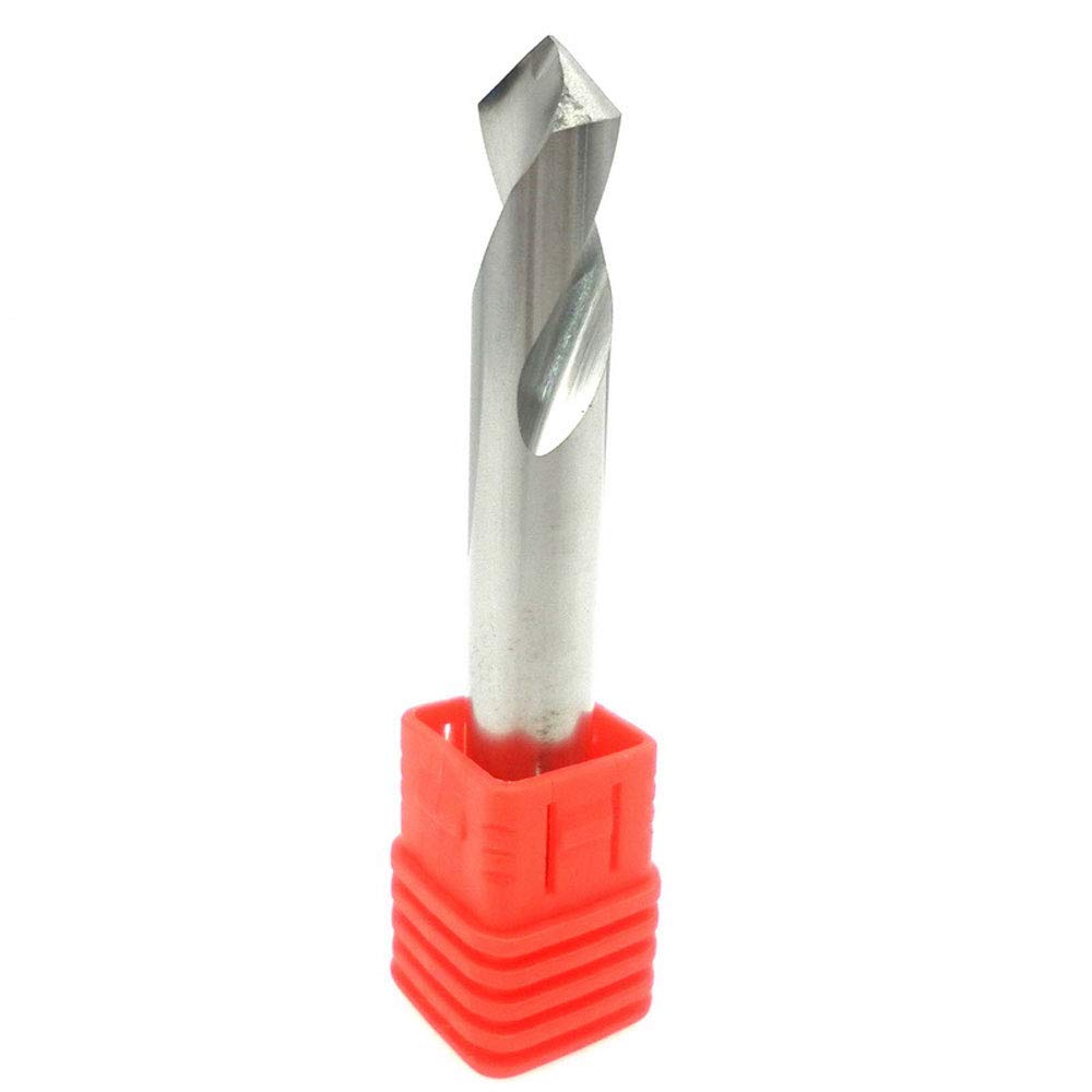 90 Degree Tungsten Carbide Spot Drill 4MM - High Precision CNC Machining Tool for Metal Hole Chamfering | Perfect for Milling, Drilling & Countersinking Operations
