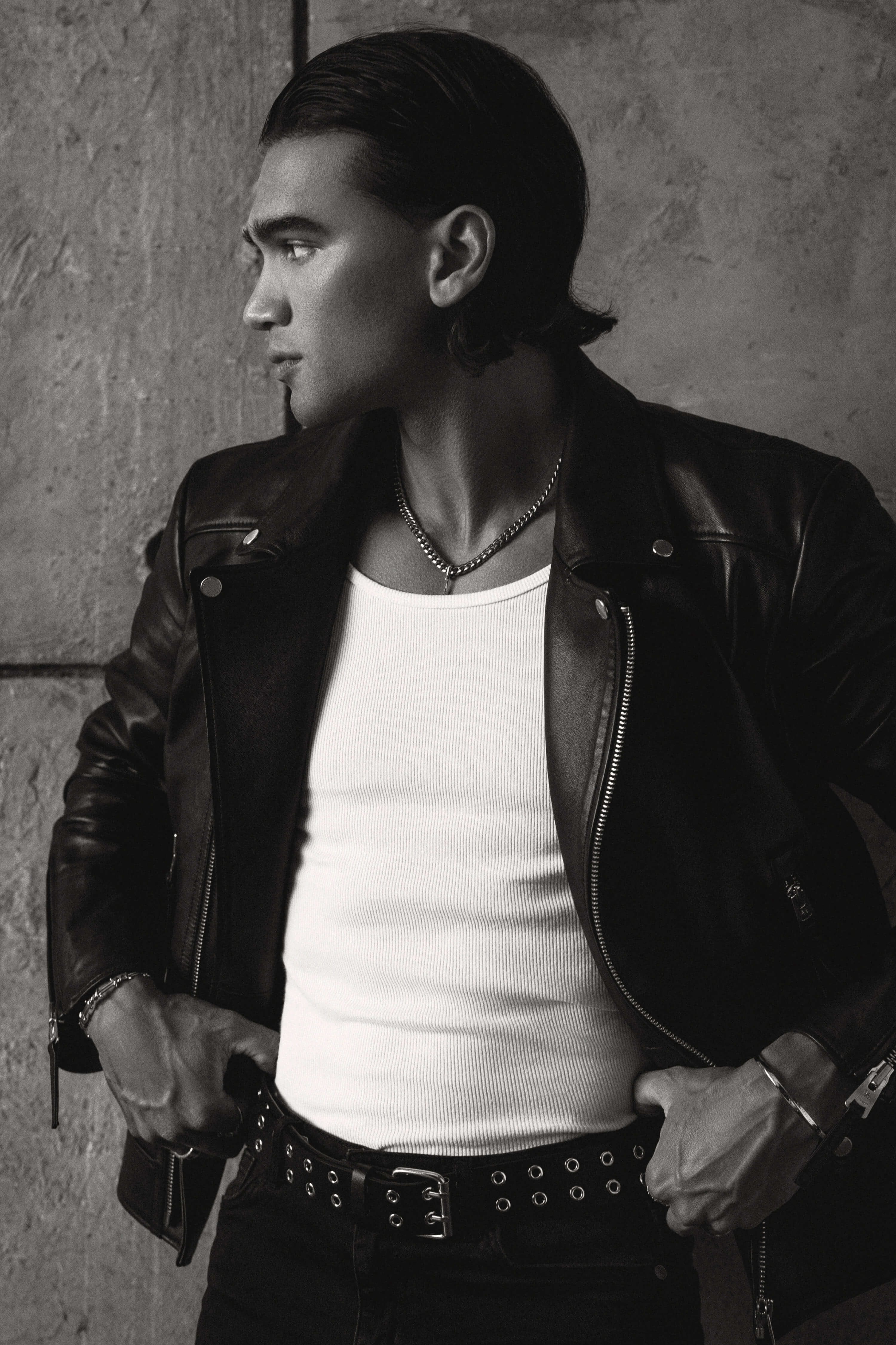 V Fit Refined Biker Jacket - Premium Motorcycle Riding Gear for Men & Women | Perfect for Cruising, Commuting & Urban Style