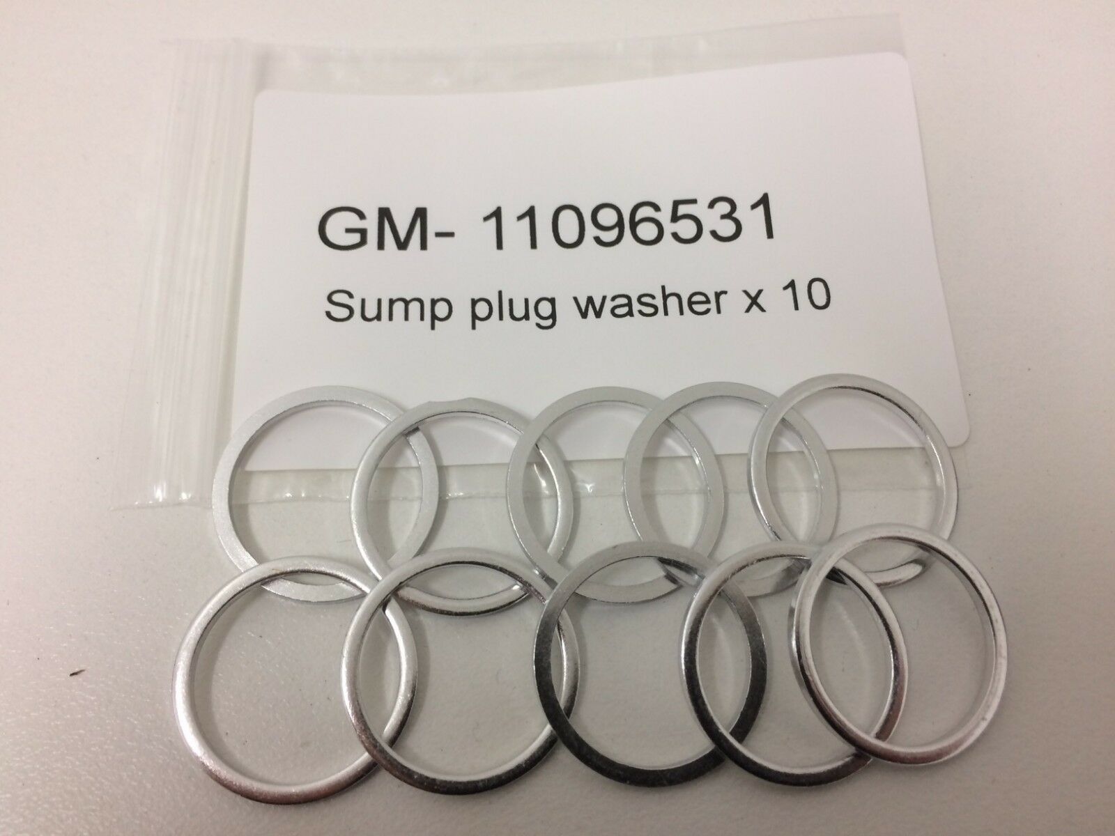 Genuine Holden Commodore VS VT VX VY V6 Engine Sump Plug Washers - 10 Pack - Perfect for Oil Change & Maintenance