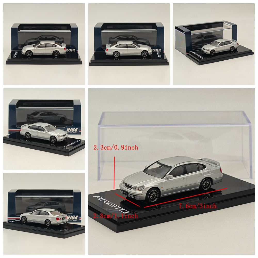 1/64 Scale Toyota Aristo V300 Vertex Edition Early Version - Hobby Japan Customized Diecast Model Car for Collectors & Display - Perfect for Car Enthusiasts & Model Showcases