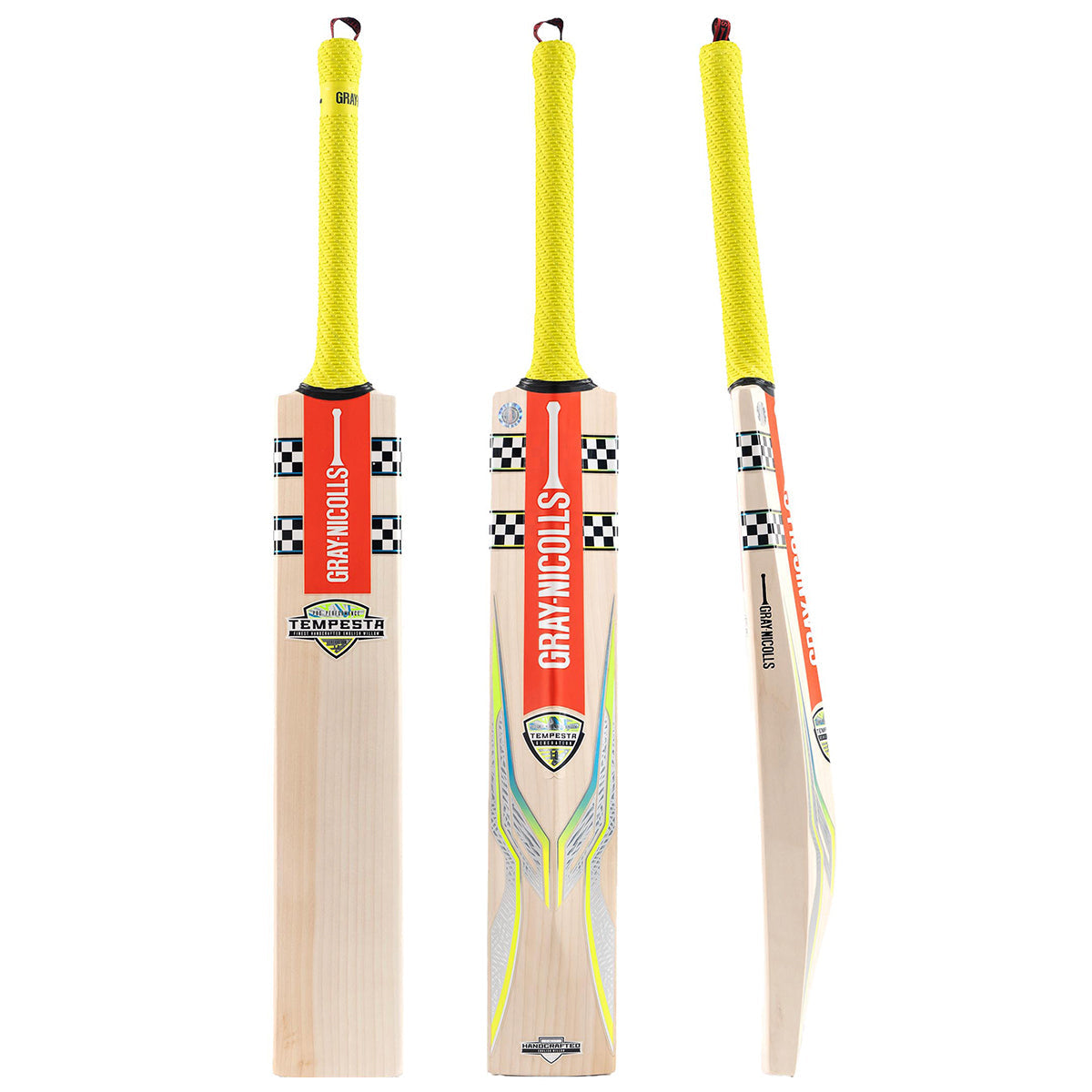Gray Nicolls Tempesta Gen 1.0 Pro Performance Cricket Bat - English Willow, Lightweight Design for Powerful Shots | Perfect for Professional Matches & Training Sessions