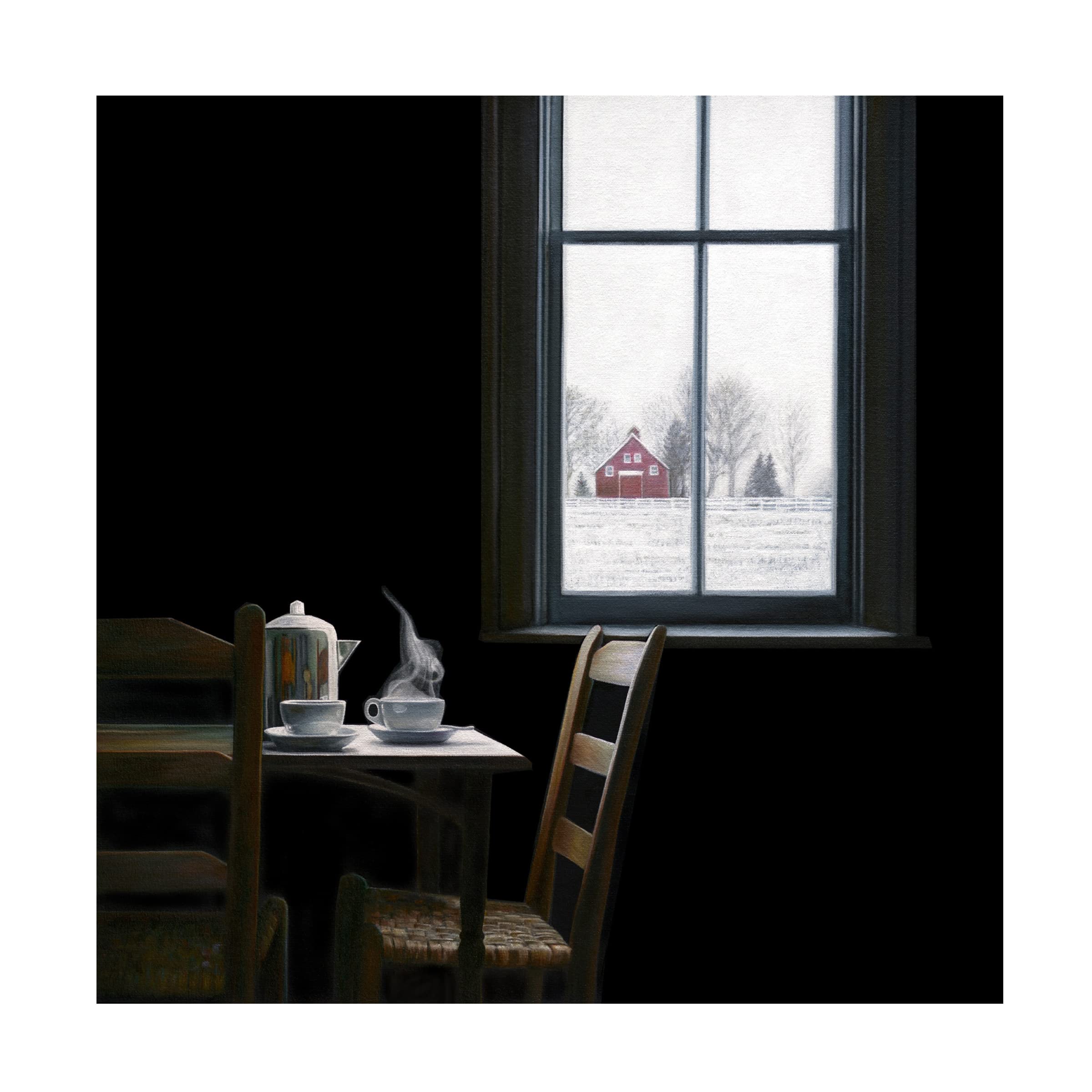 Karen Hollingsworth 'Pause' Canvas Wall Art Print - Modern Home Decor for Living Room, Bedroom & Office - Trademark Fine Art Collection