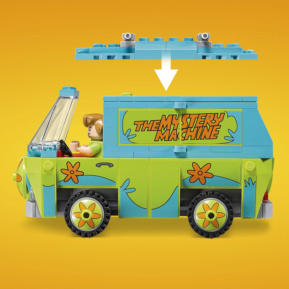 LEGO Scooby-Doo 75902 The Mystery Machine Building Kit - 573 Pieces, Collectible Model Car for Kids & Adults - Perfect for Scooby-Doo Fans, Creative Play & Display