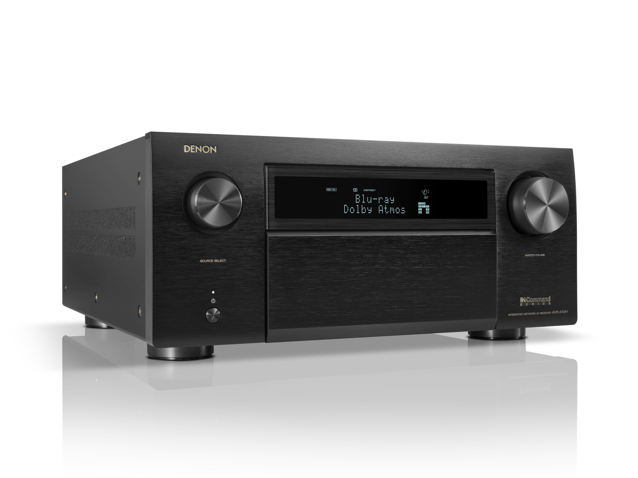 Denon AVR-A10H 13.4 Channel 8K Ultra HD AV Receiver with HEOS | 150W per Channel | Dolby Atmos | Home Theater System | Perfect for Movie Nights & Gaming Setup